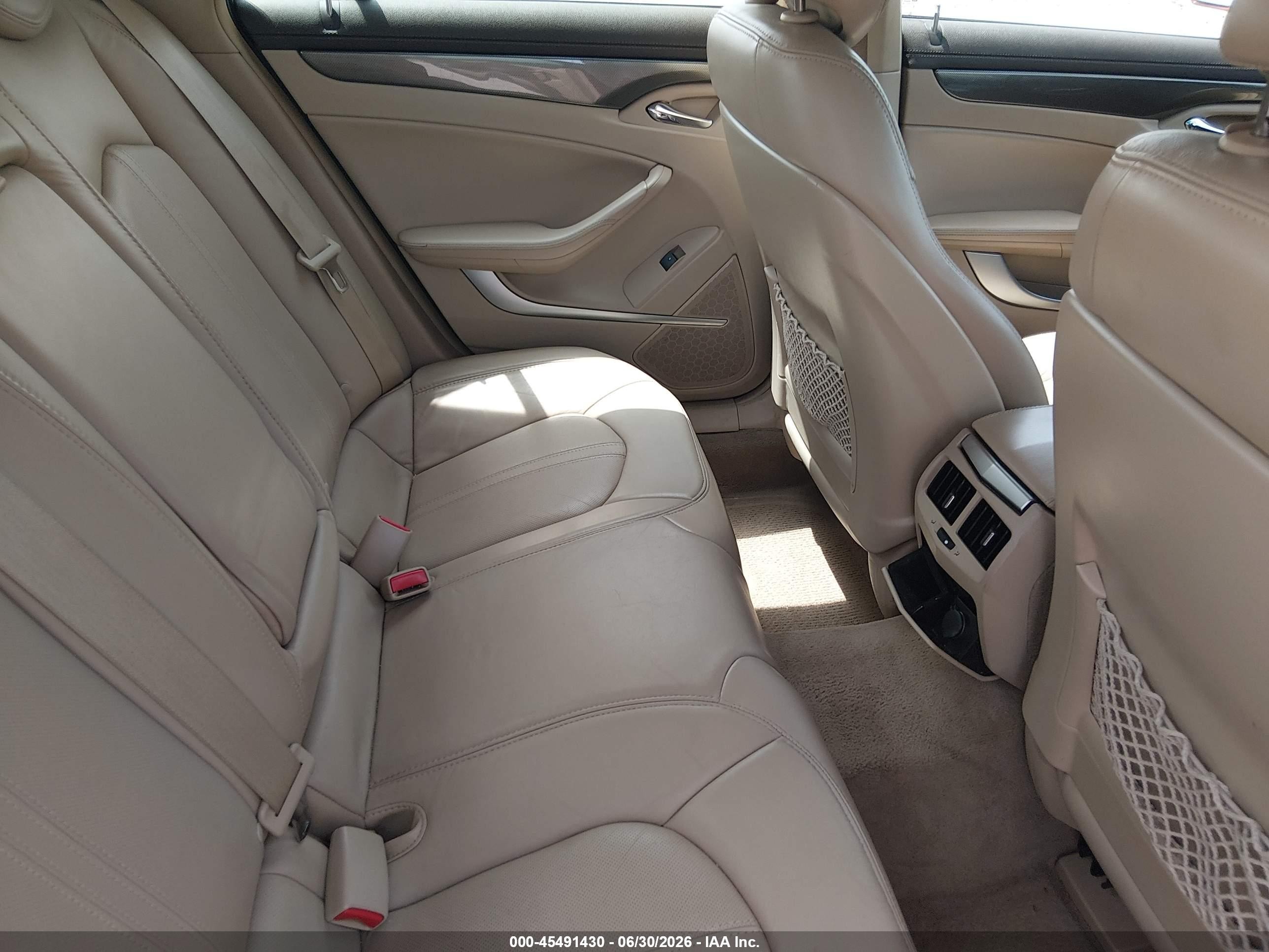 2009 Cadillac Cts Rwd W/1sb Красный vin: 1G6DU57V990154890