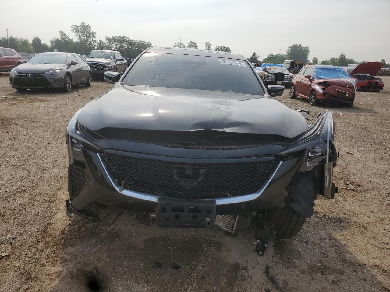 2025 Cadillac Ct5 Sport Black vin: 1G6DU5RKXS0106713