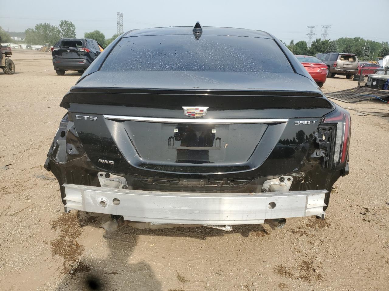 2025 Cadillac Ct5 Sport Black vin: 1G6DU5RKXS0106713