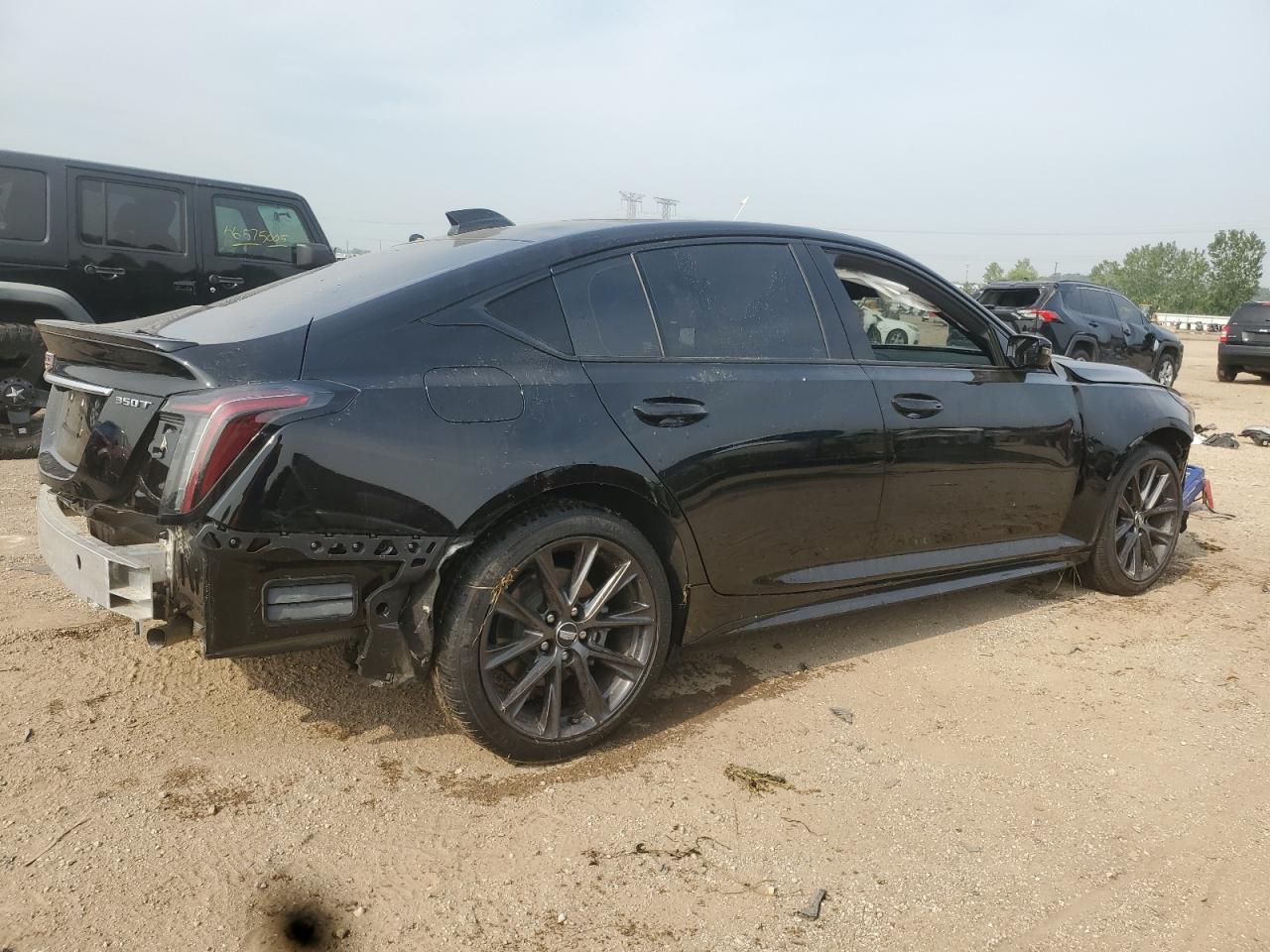 2025 Cadillac Ct5 Sport Black vin: 1G6DU5RKXS0106713