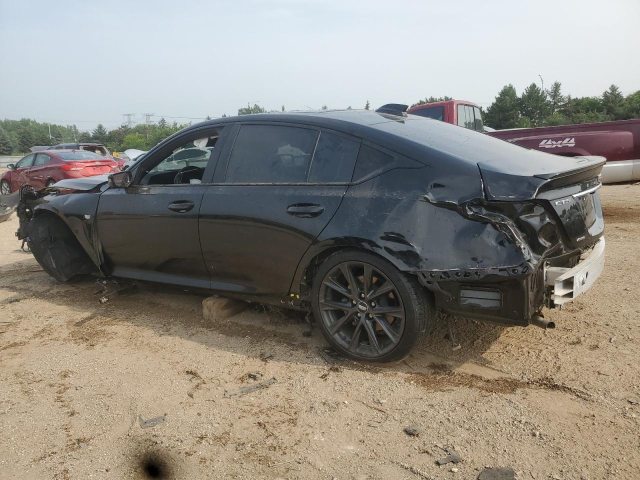 2025 Cadillac Ct5 Sport Black vin: 1G6DU5RKXS0106713
