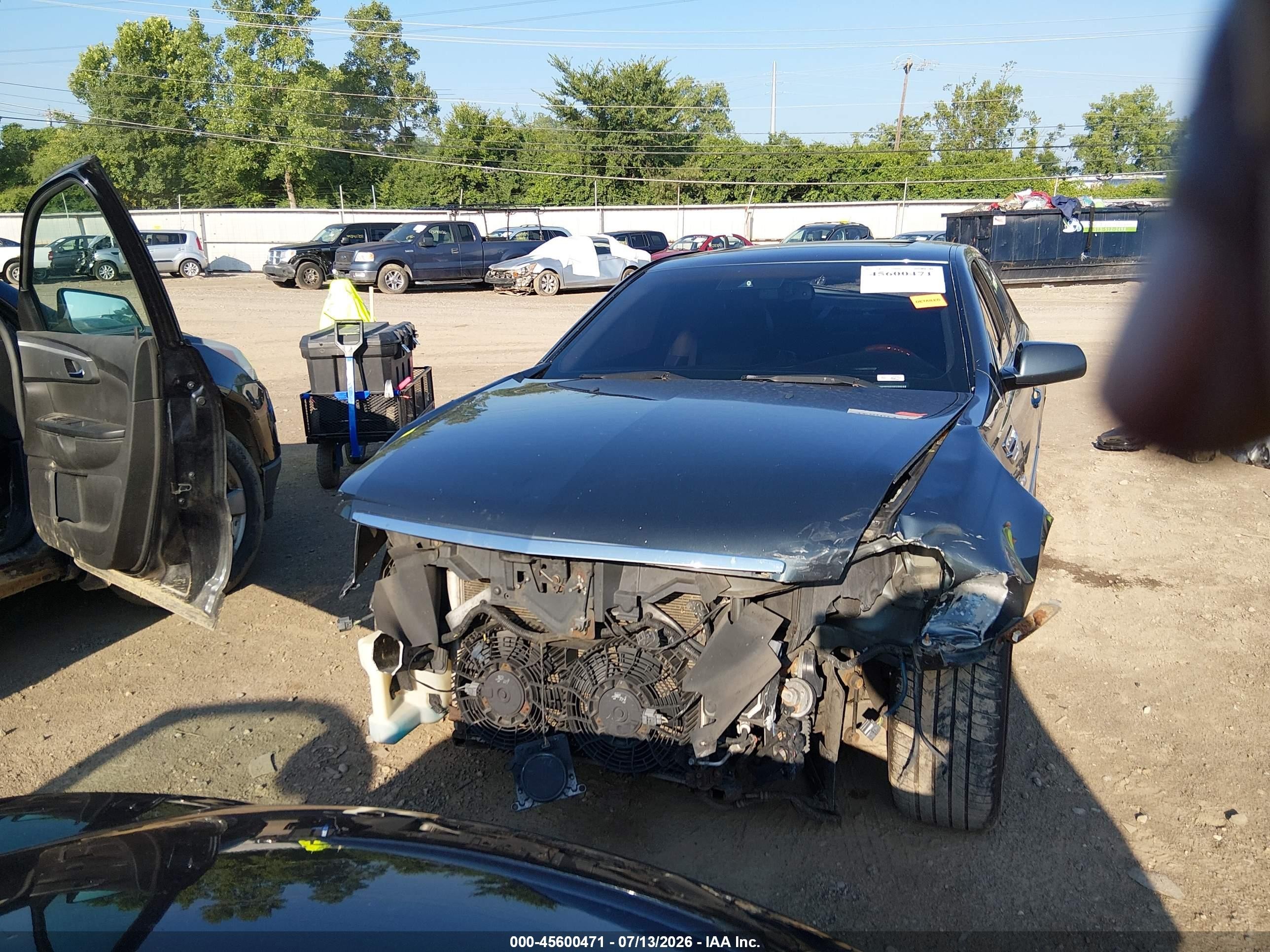2010 Cadillac Sts Performance Blue vin: 1G6DU6EA1A0138273