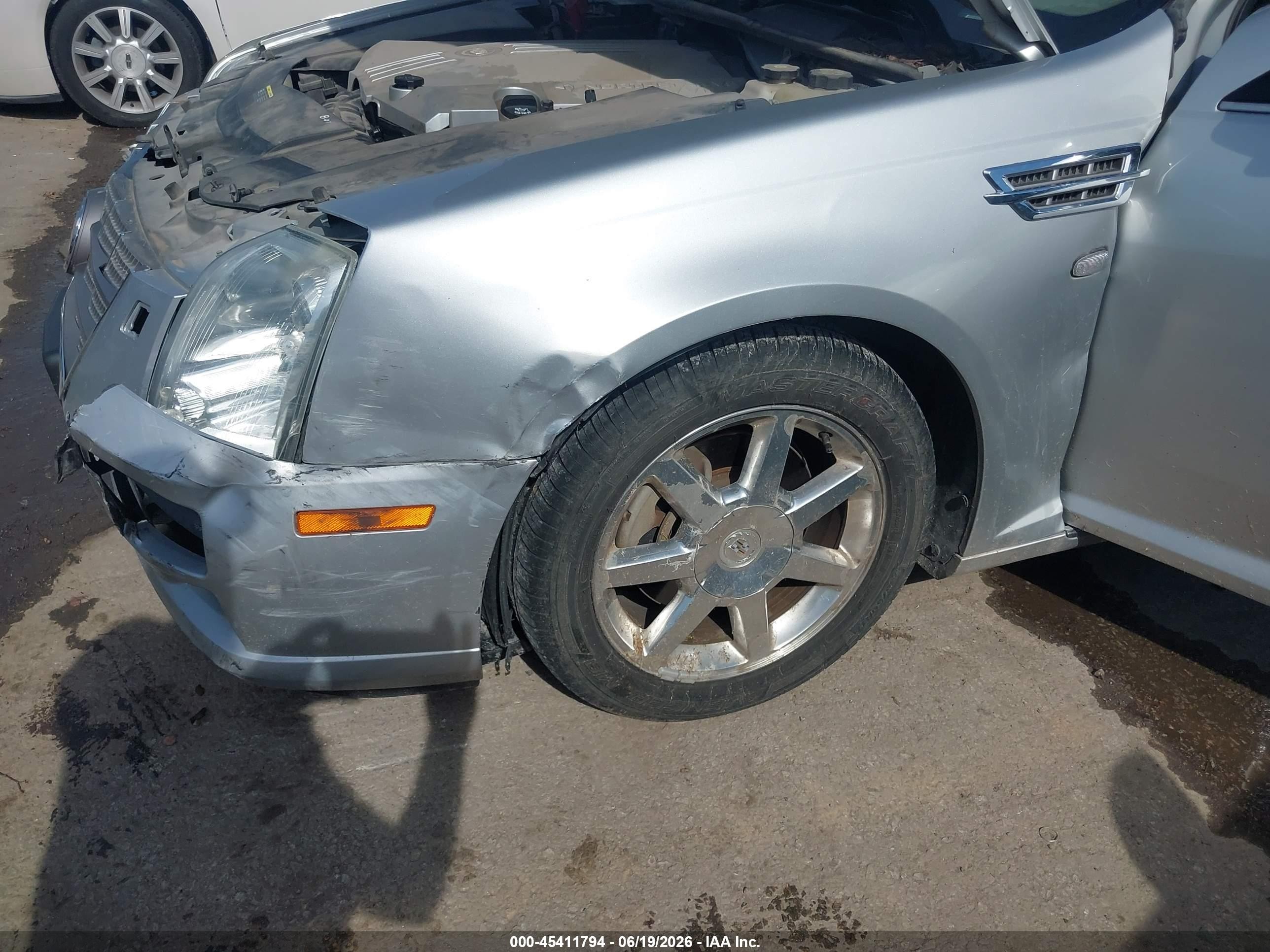 2010 Cadillac Sts Rwd W/1se Silver vin: 1G6DU6EA3A0138033