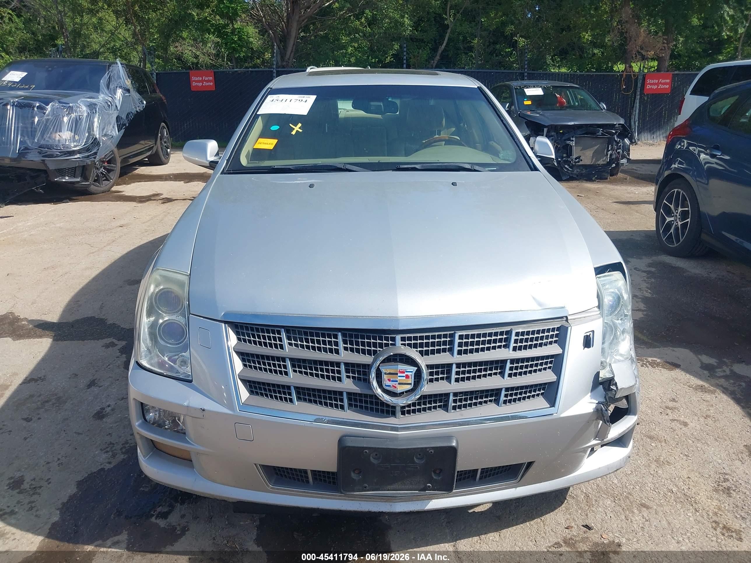 2010 Cadillac Sts Rwd W/1se Silver vin: 1G6DU6EA3A0138033