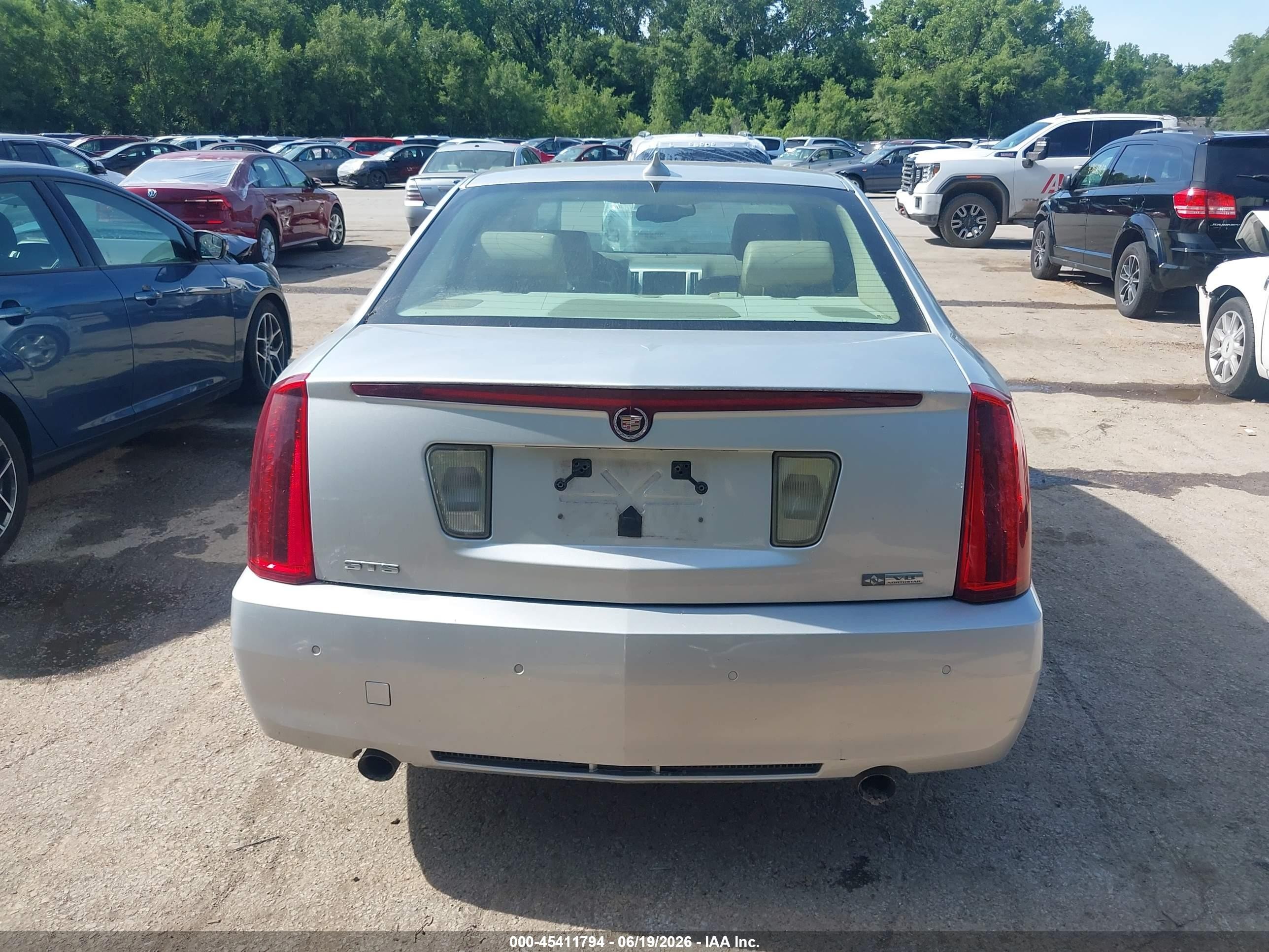 2010 Cadillac Sts Rwd W/1se Silver vin: 1G6DU6EA3A0138033