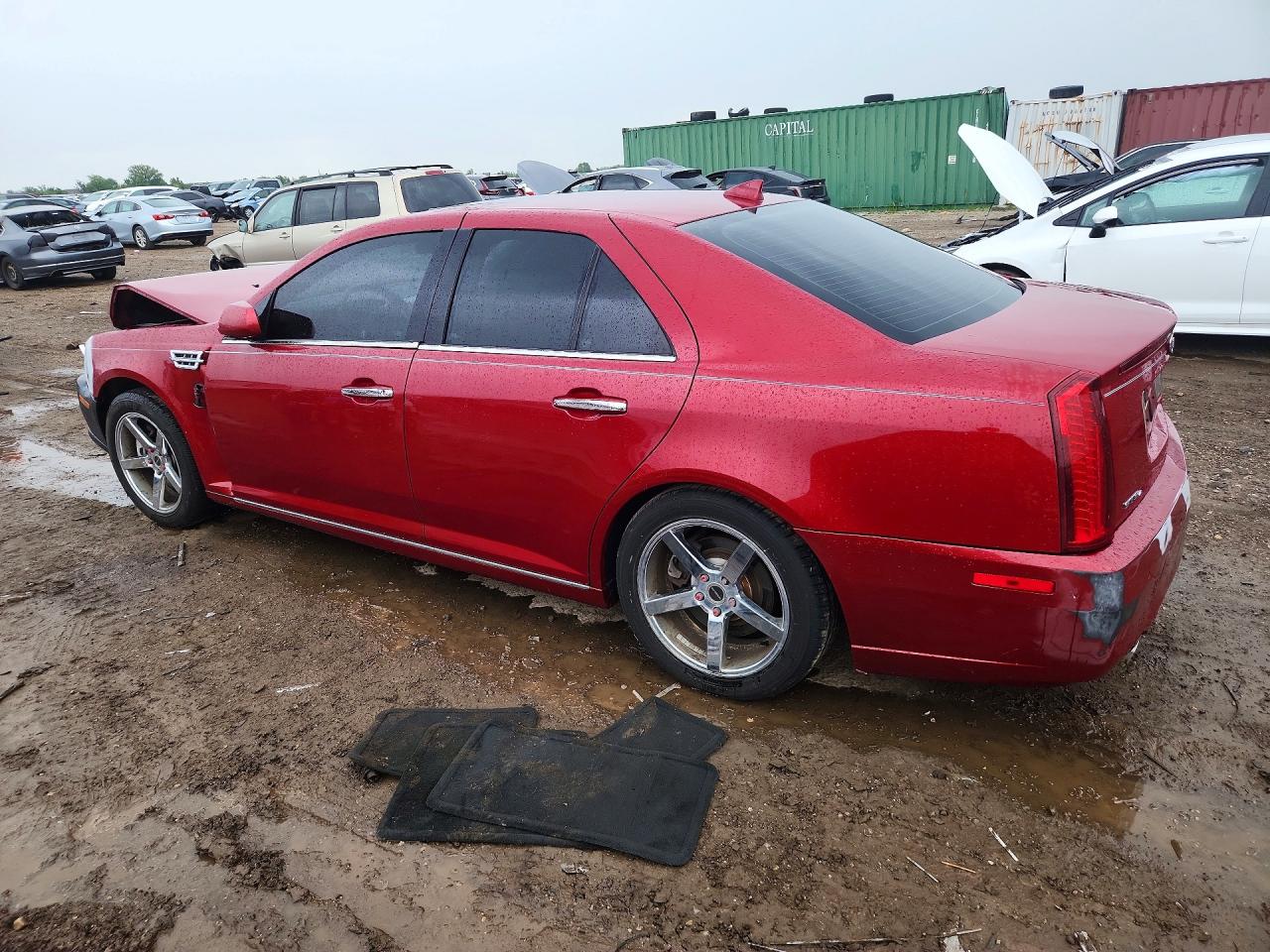 2010 Cadillac Sts Red vin: 1G6DU6EA3A0143507