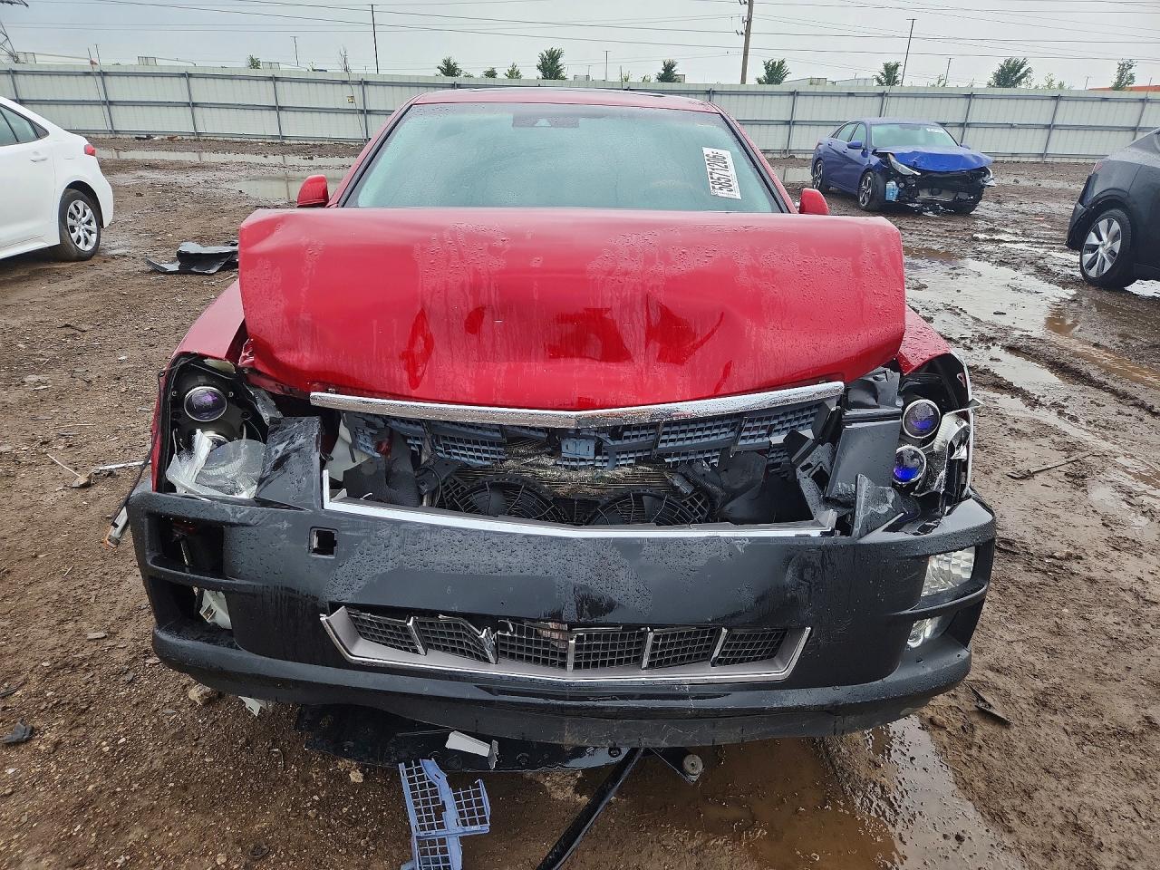 2010 Cadillac Sts Red vin: 1G6DU6EA3A0143507