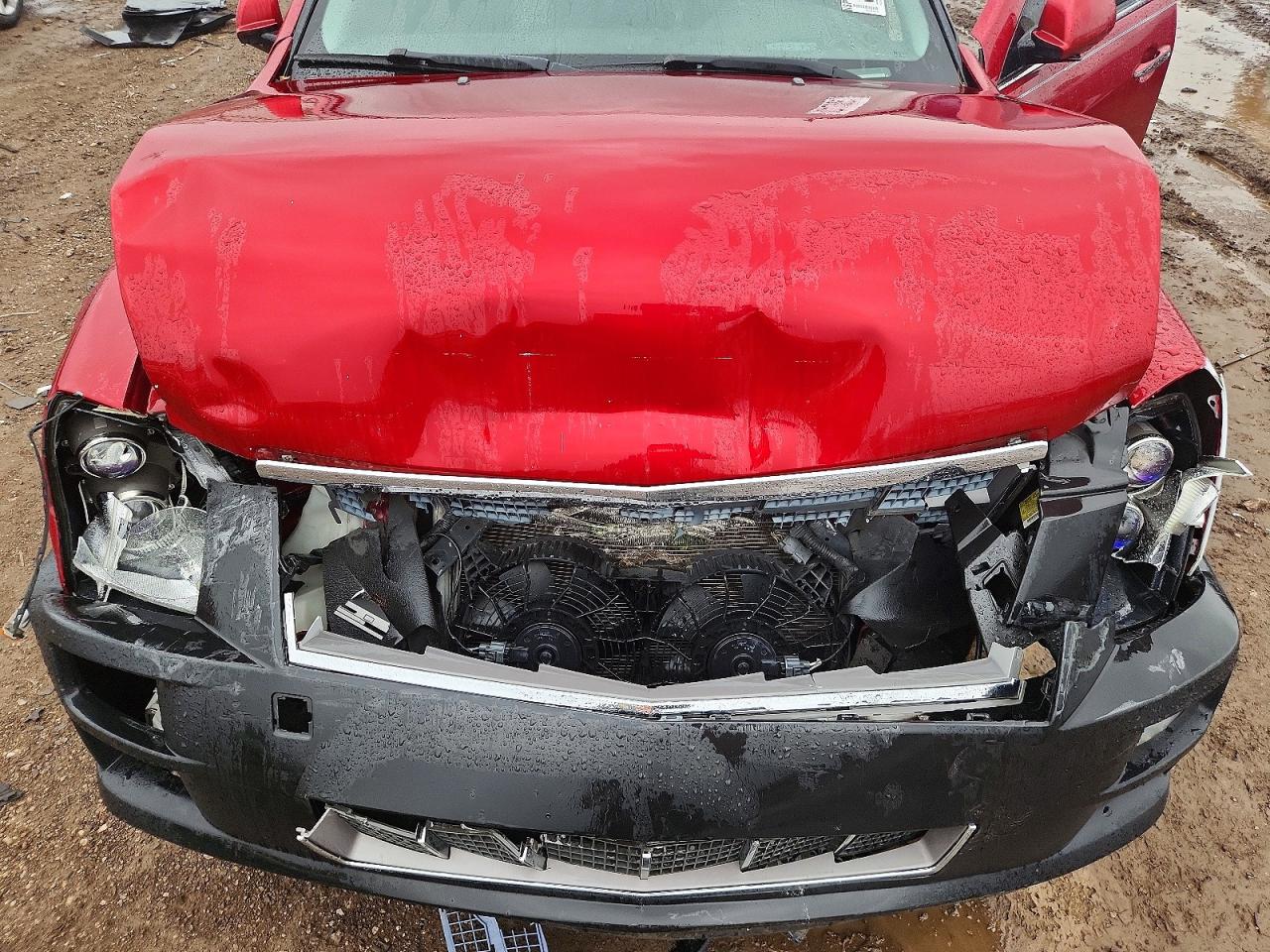 2010 Cadillac Sts Red vin: 1G6DU6EA3A0143507