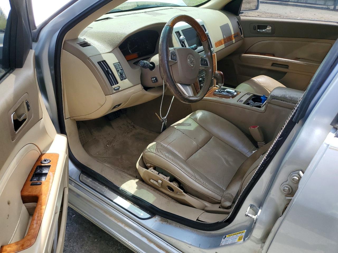 2010 Cadillac Sts Silver vin: 1G6DU6EA6A0148152