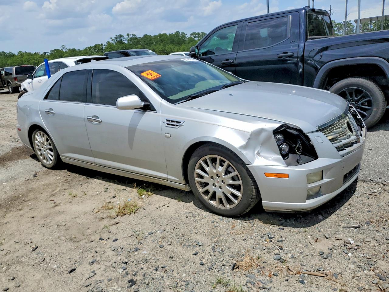 2010 Cadillac Sts Silver vin: 1G6DU6EA6A0148152