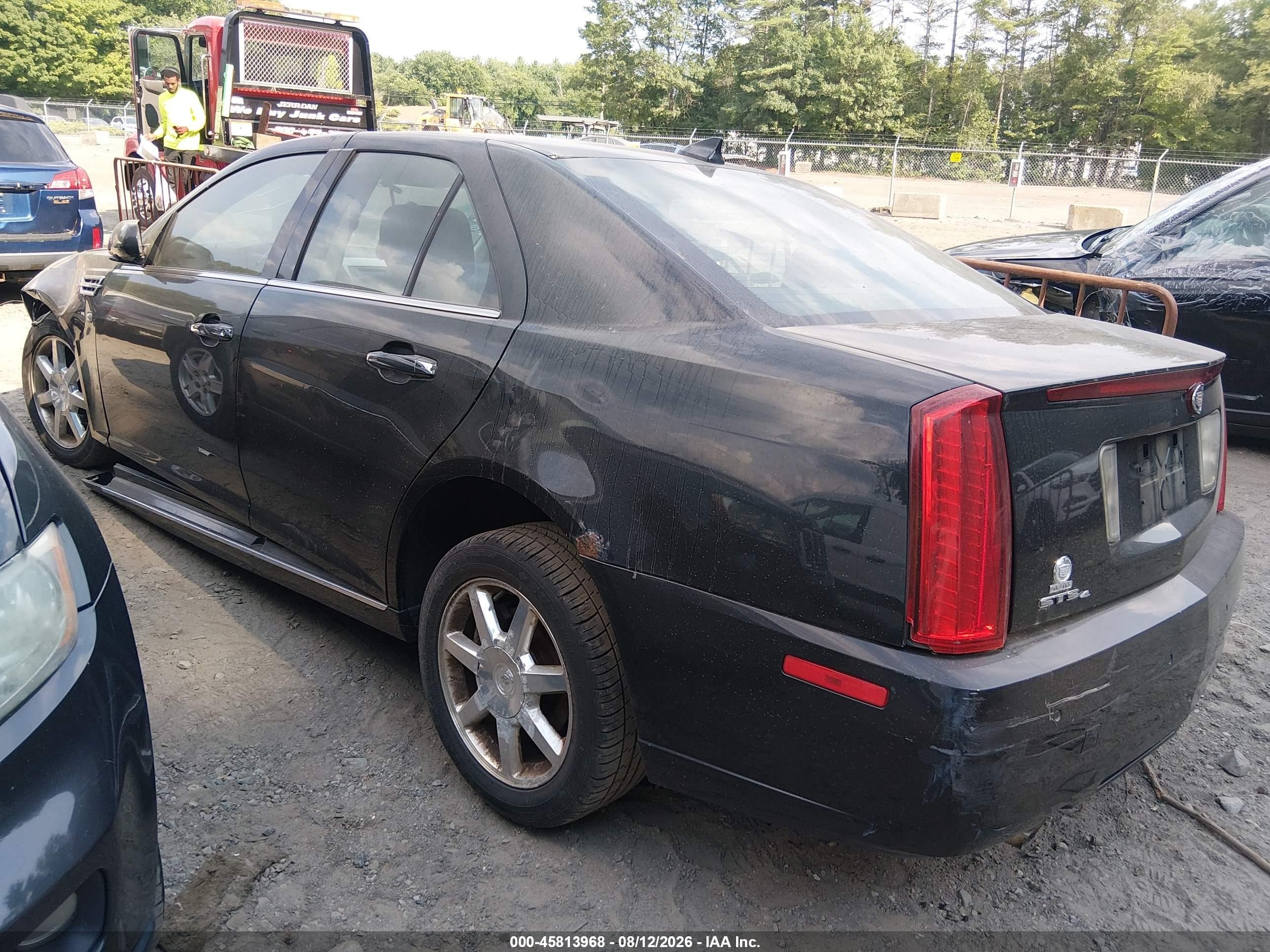 2011 Cadillac Sts Luxury Sport Black vin: 1G6DU6ED9B0115822
