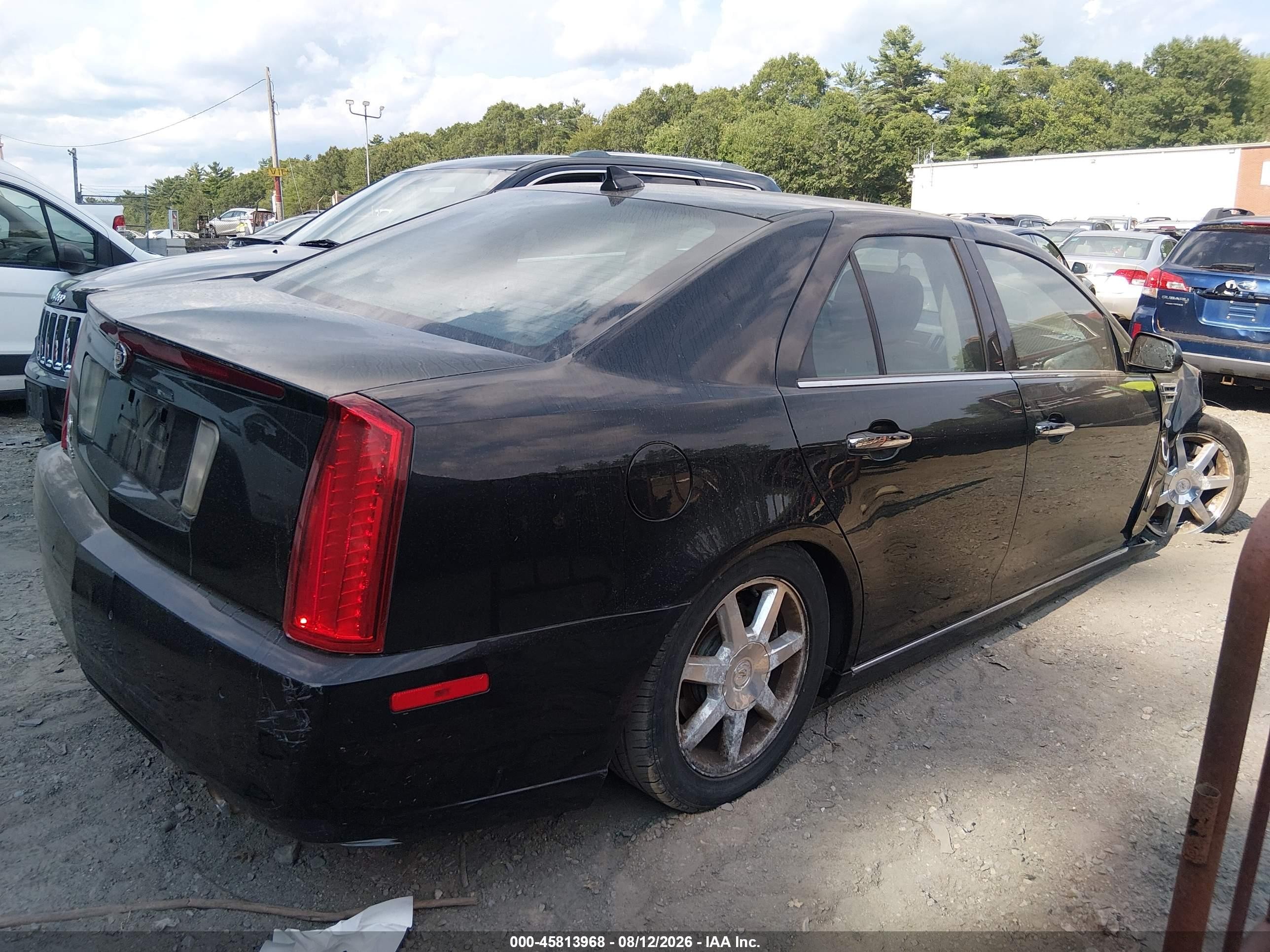 2011 Cadillac Sts Luxury Sport Black vin: 1G6DU6ED9B0115822
