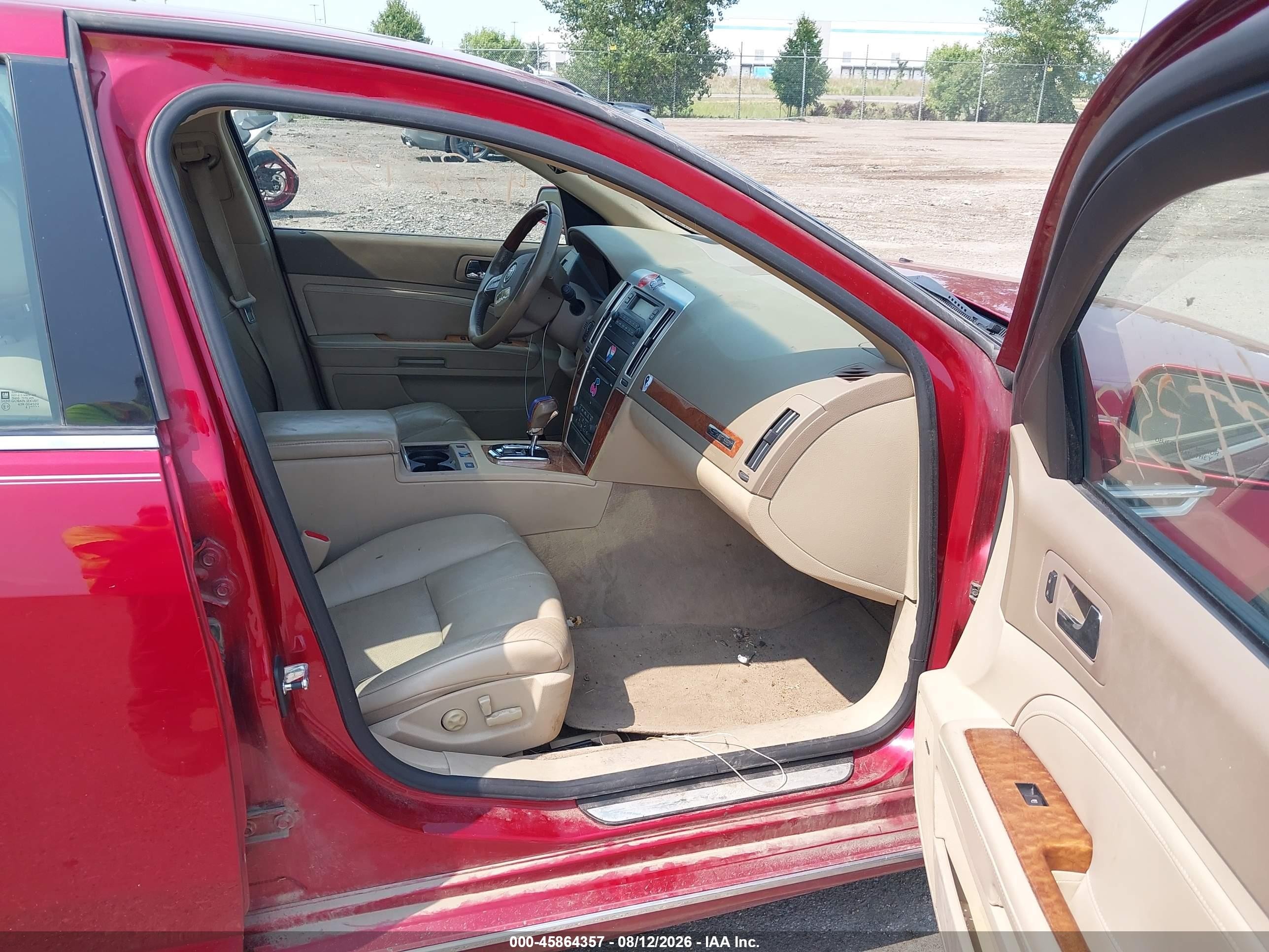 2010 Cadillac Sts Luxury Package Red vin: 1G6DU6EV1A0122867