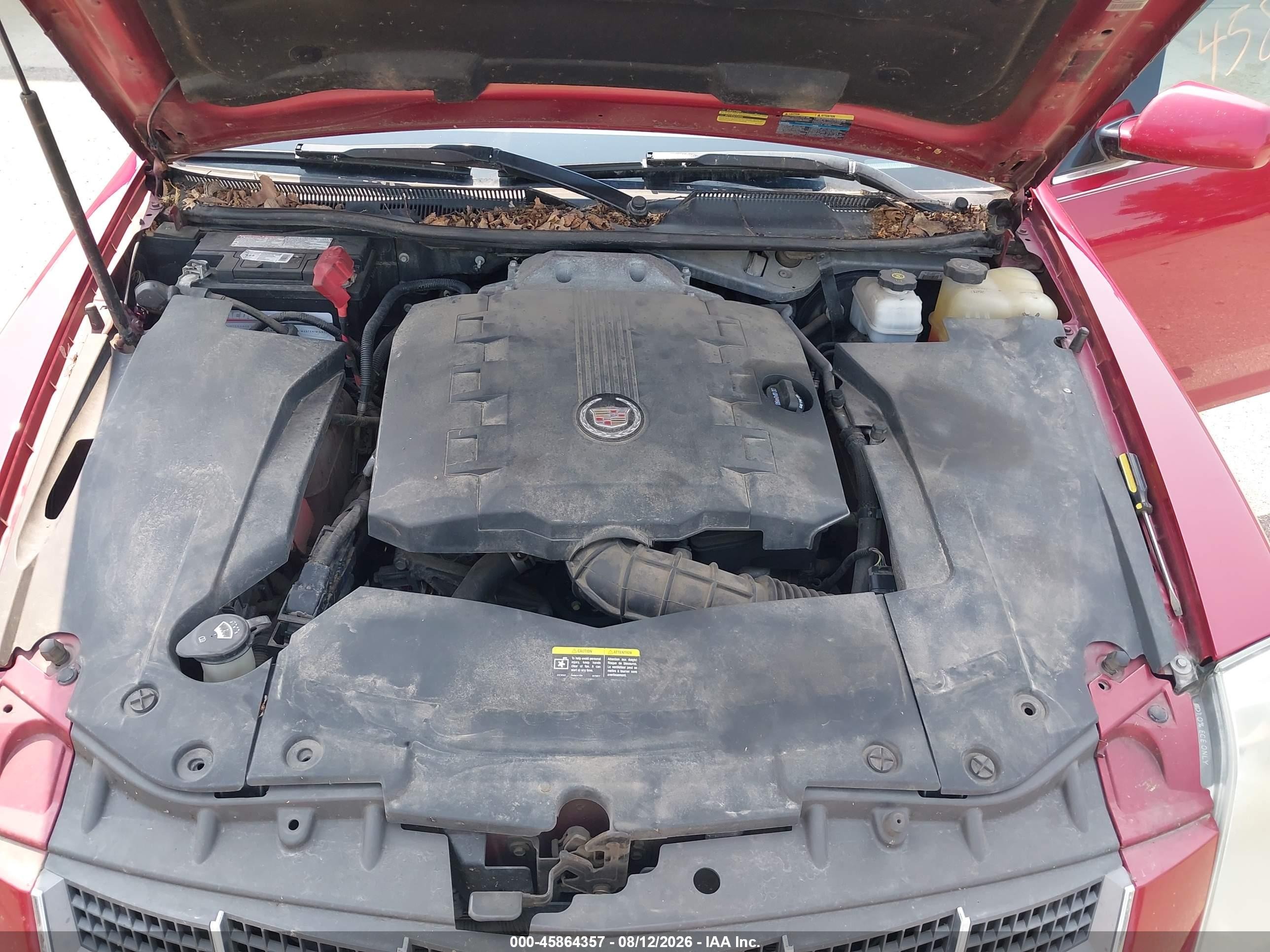 2010 Cadillac Sts Luxury Package Red vin: 1G6DU6EV1A0122867