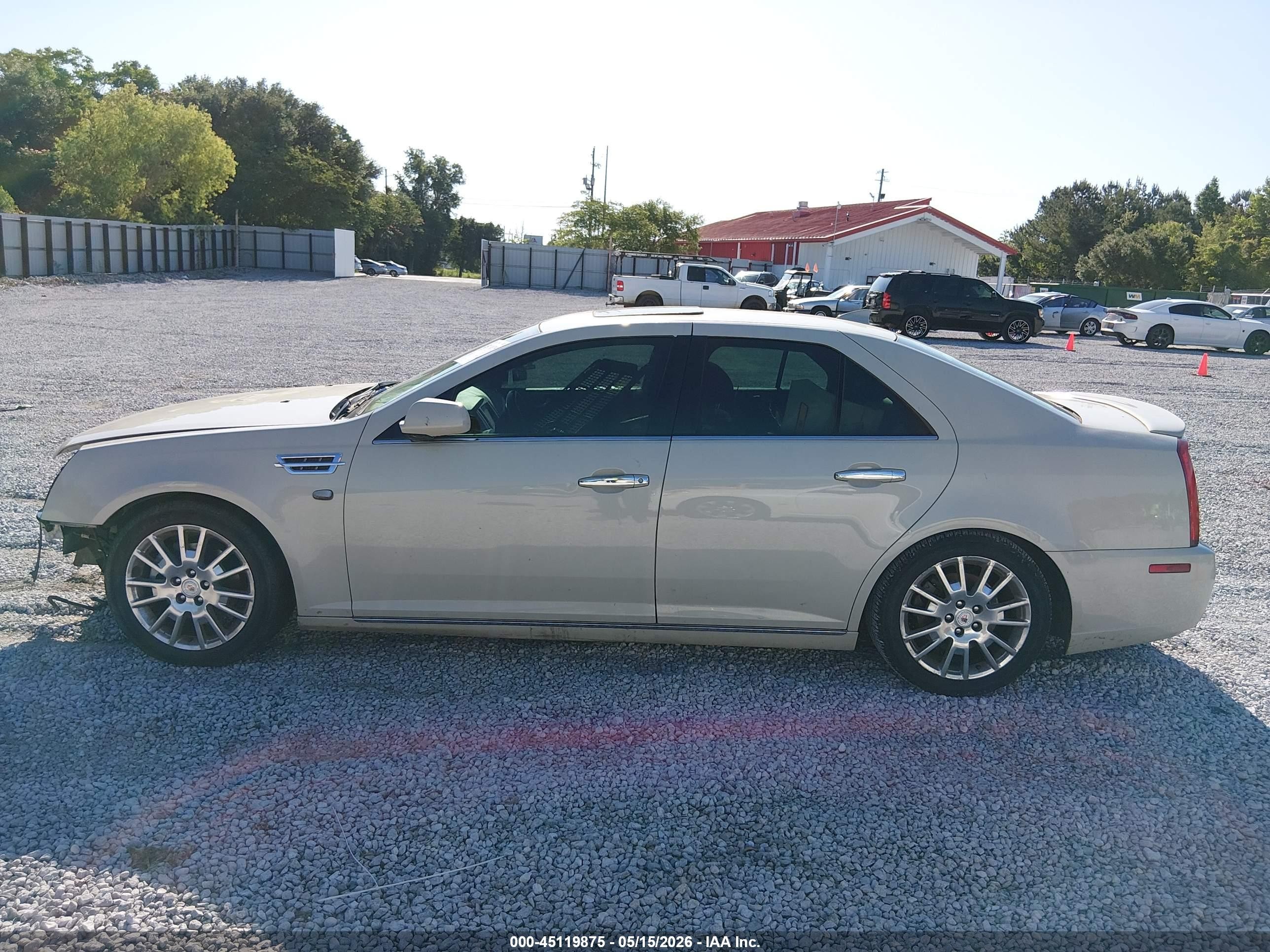 2010 Cadillac Sts Premium Package Beige vin: 1G6DU6EV3A0145695