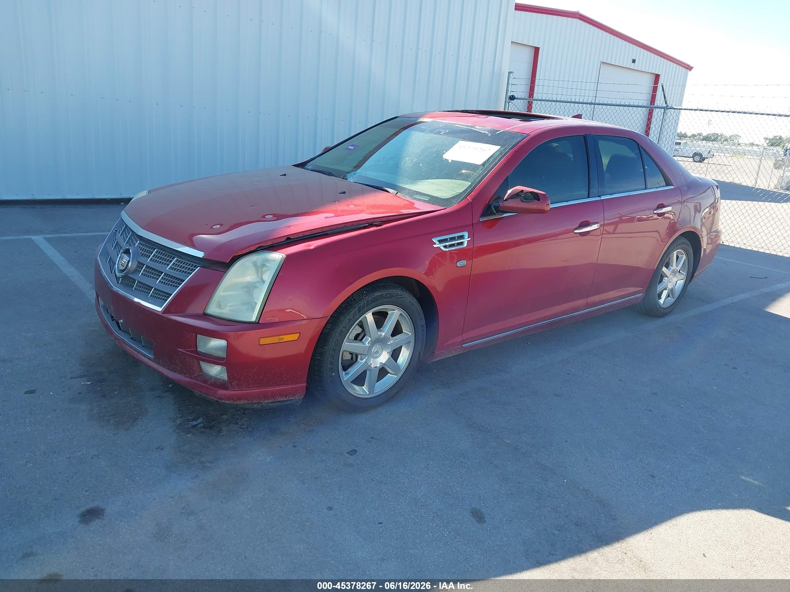 2010 Cadillac Sts Rwd W/1sb Красный vin: 1G6DU6EV5A0136223