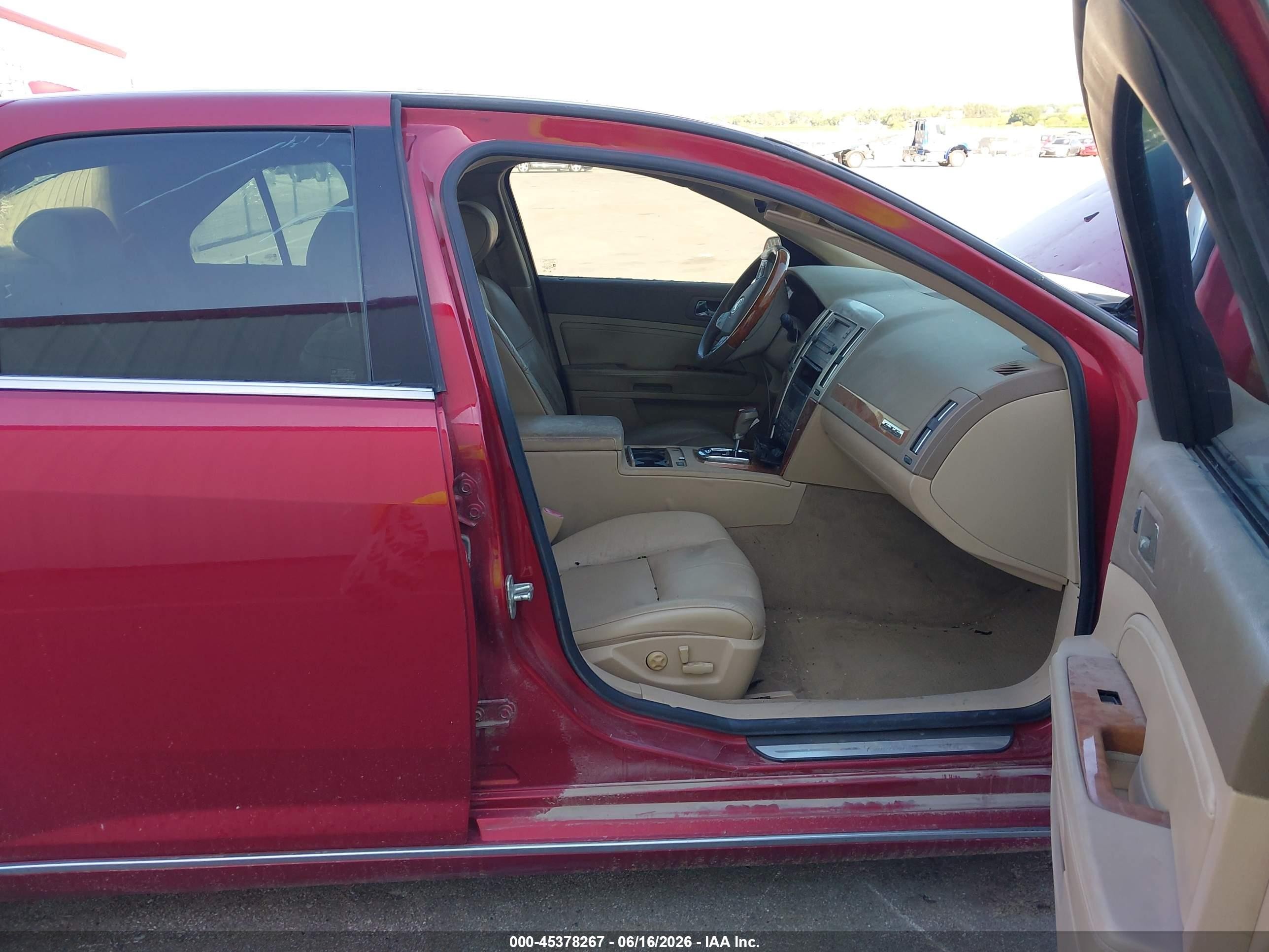 2010 Cadillac Sts Rwd W/1sb Красный vin: 1G6DU6EV5A0136223