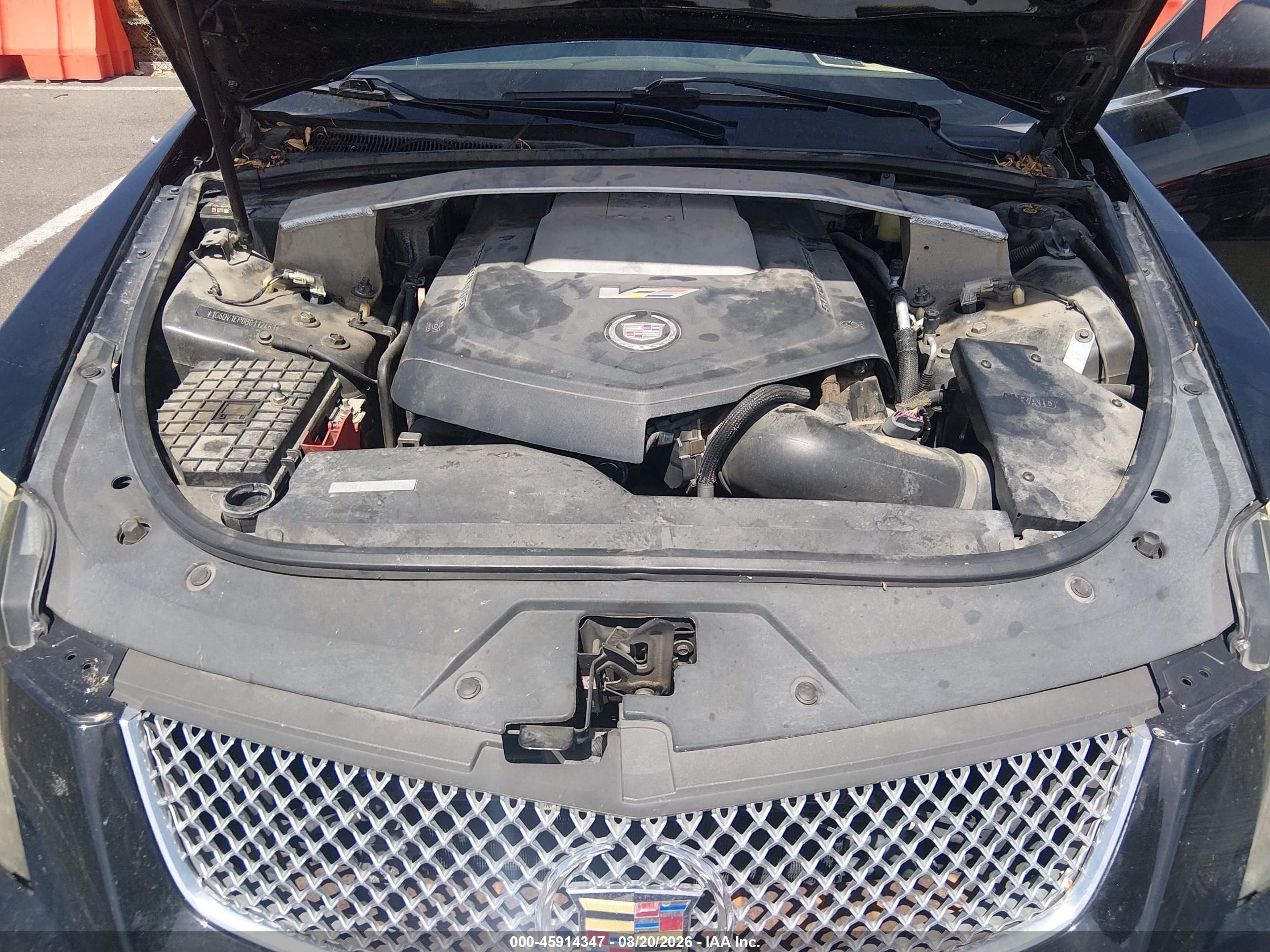 2011 Cadillac Cts-v   Black vin: 1G6DV1EP0B0112463