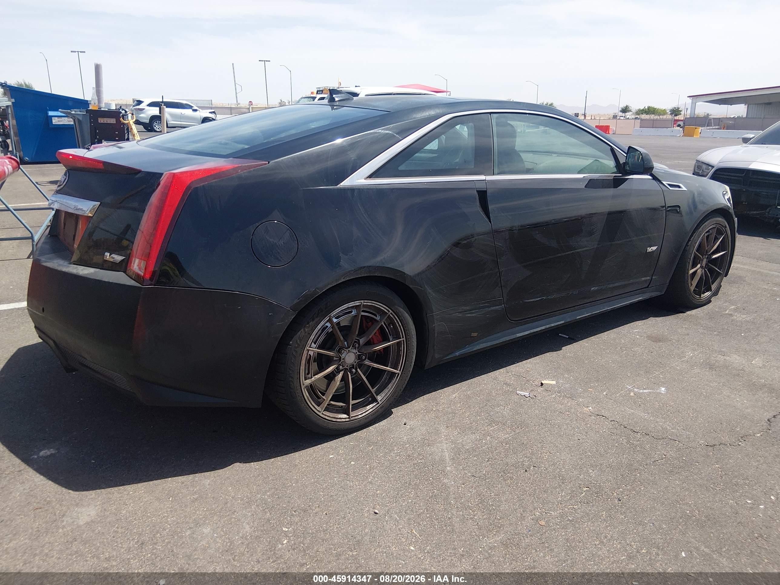 2011 Cadillac Cts-v   Black vin: 1G6DV1EP0B0112463