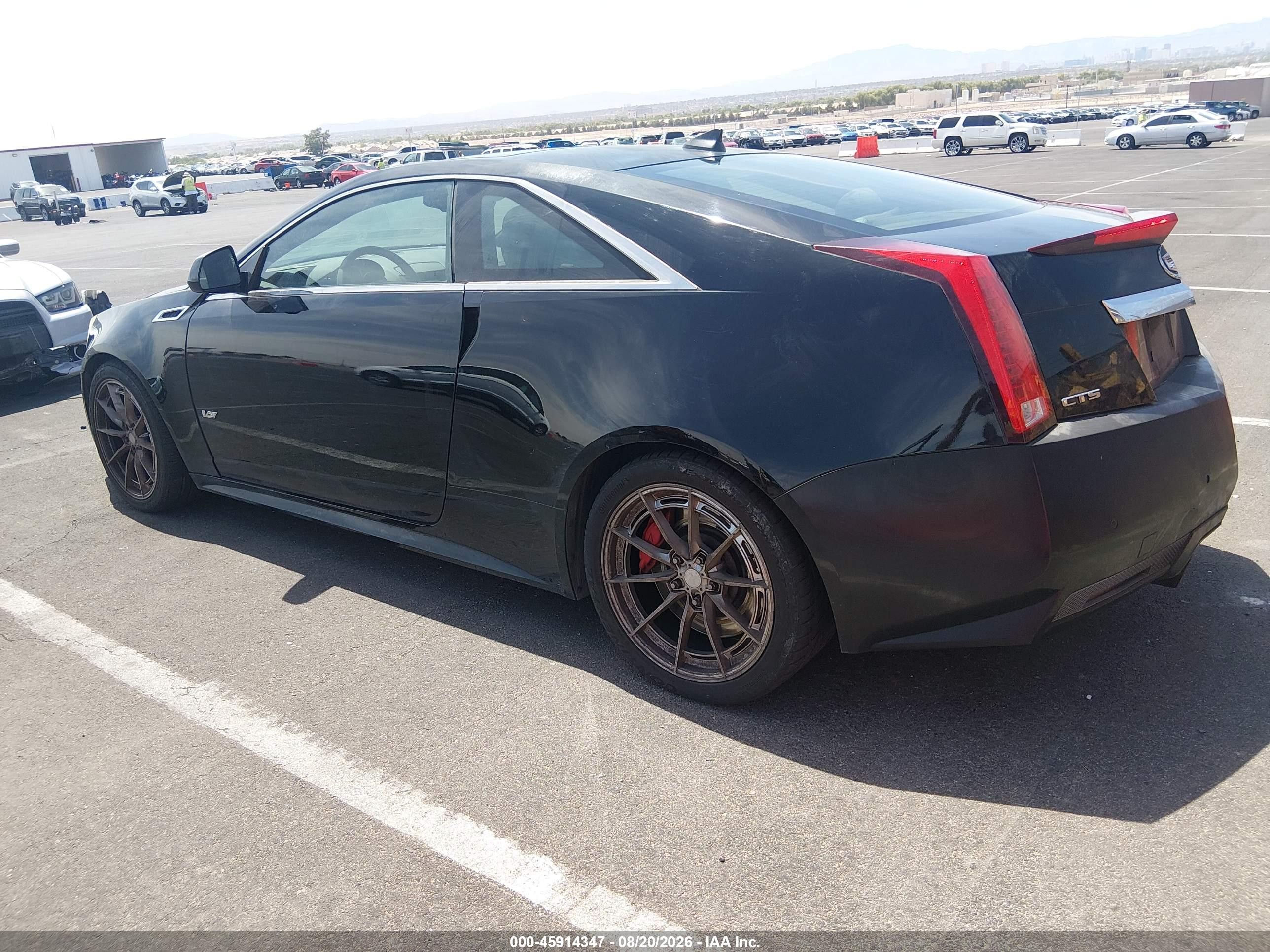 2011 Cadillac Cts-v   Black vin: 1G6DV1EP0B0112463