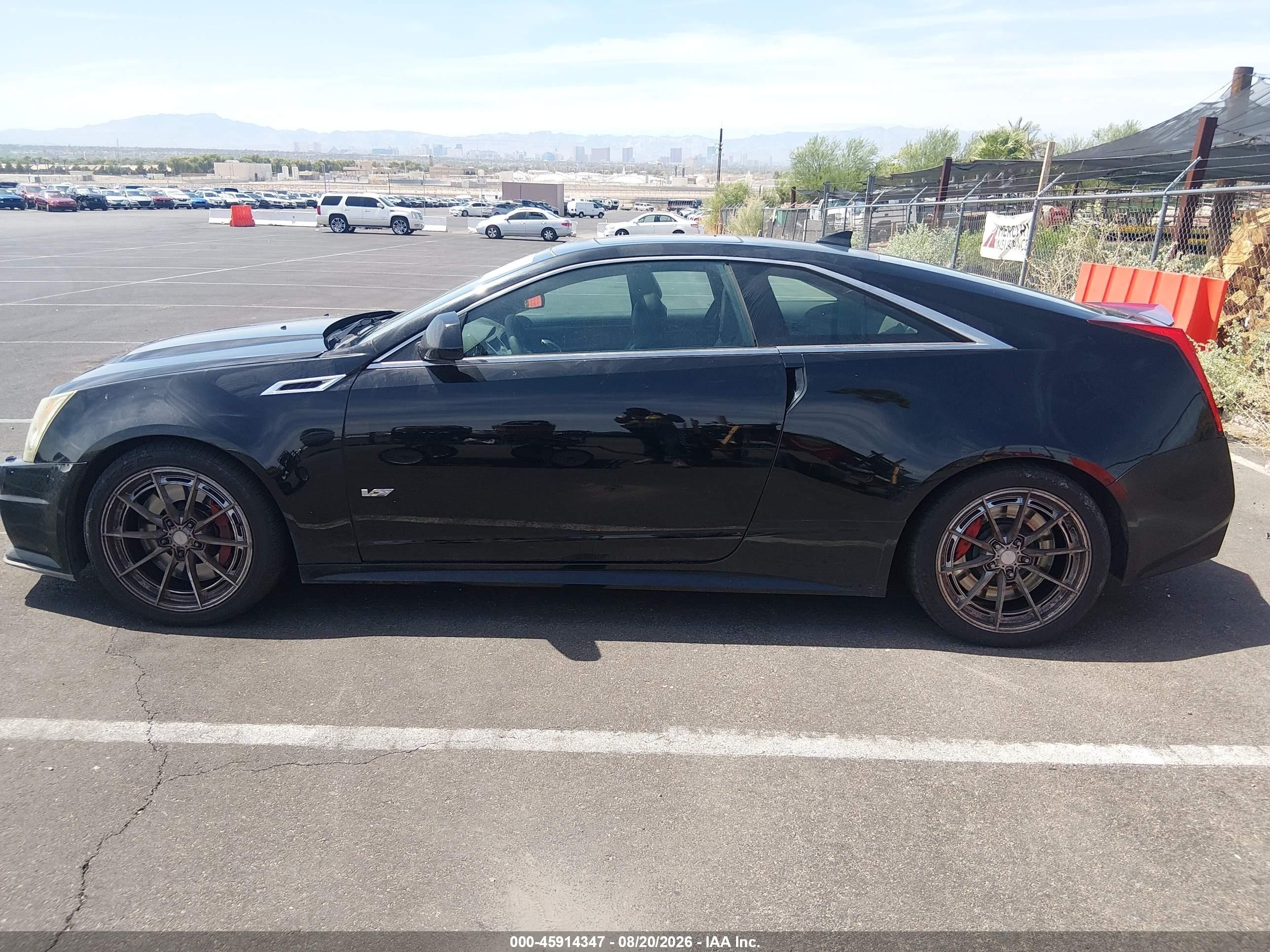 2011 Cadillac Cts-v   Black vin: 1G6DV1EP0B0112463