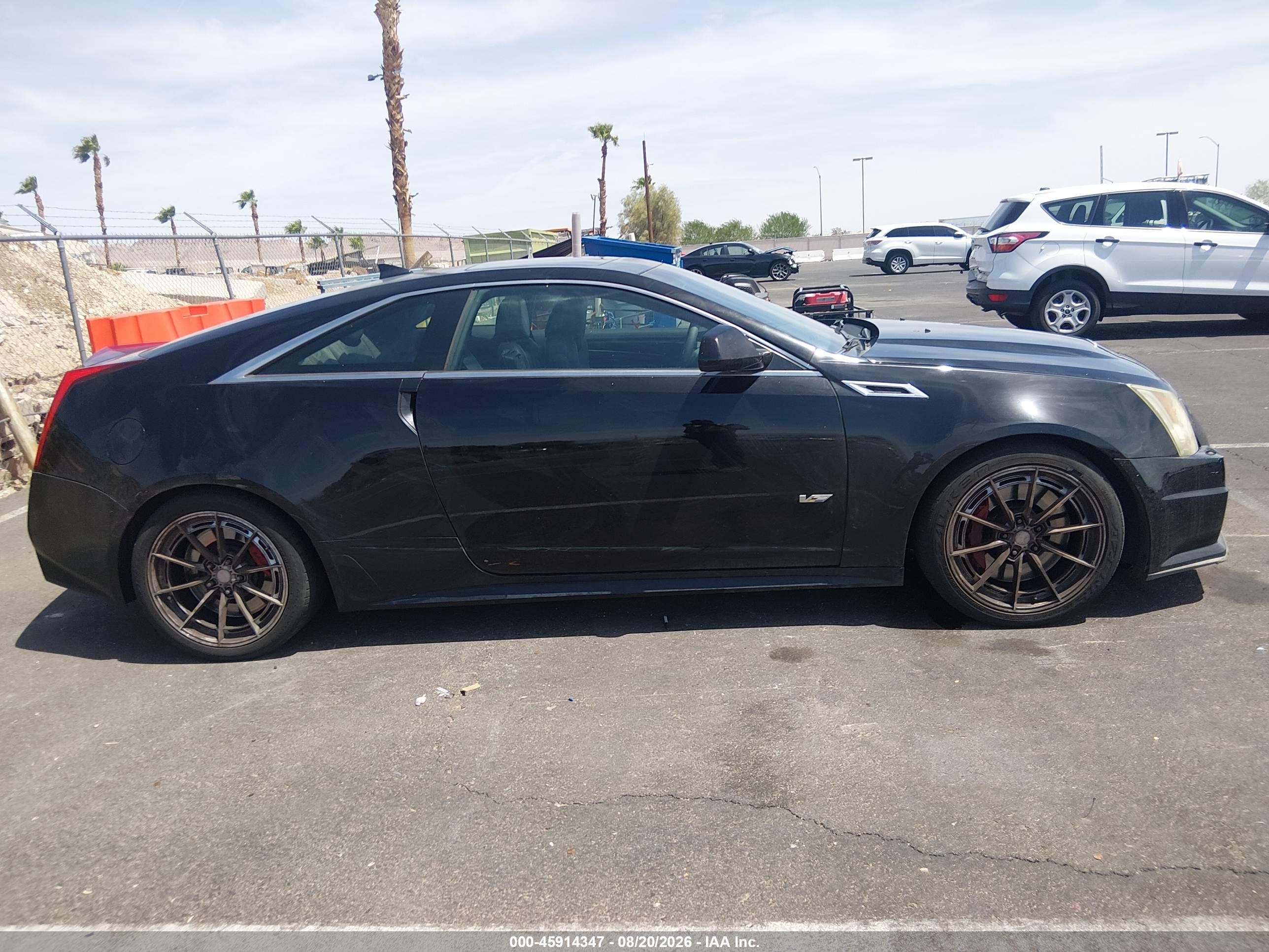 2011 Cadillac Cts-v   Black vin: 1G6DV1EP0B0112463
