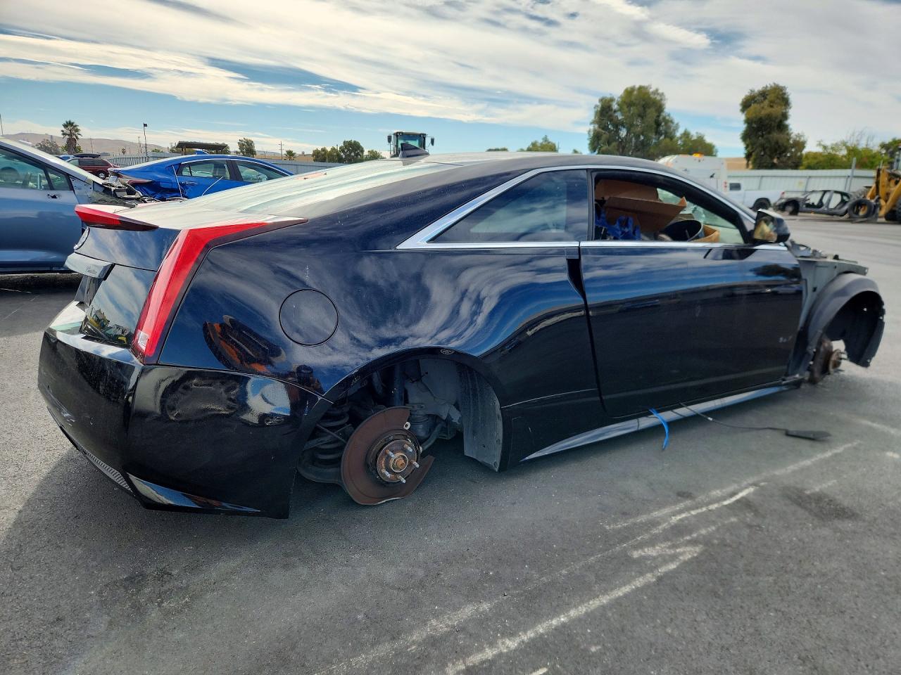 2011 Cadillac Cts-v Black vin: 1G6DV1EP0B0130090