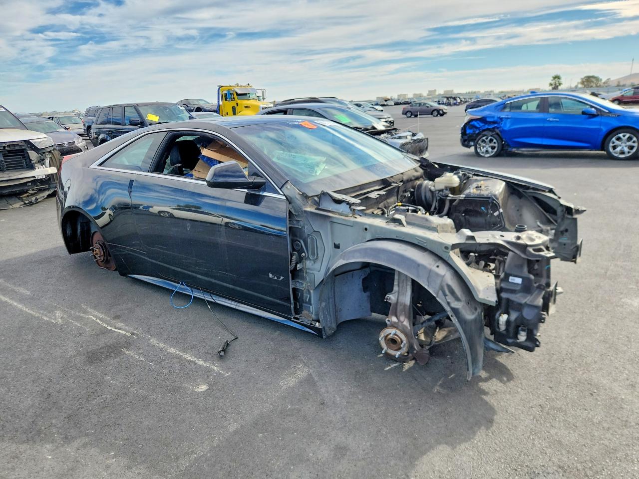 2011 Cadillac Cts-v Black vin: 1G6DV1EP0B0130090