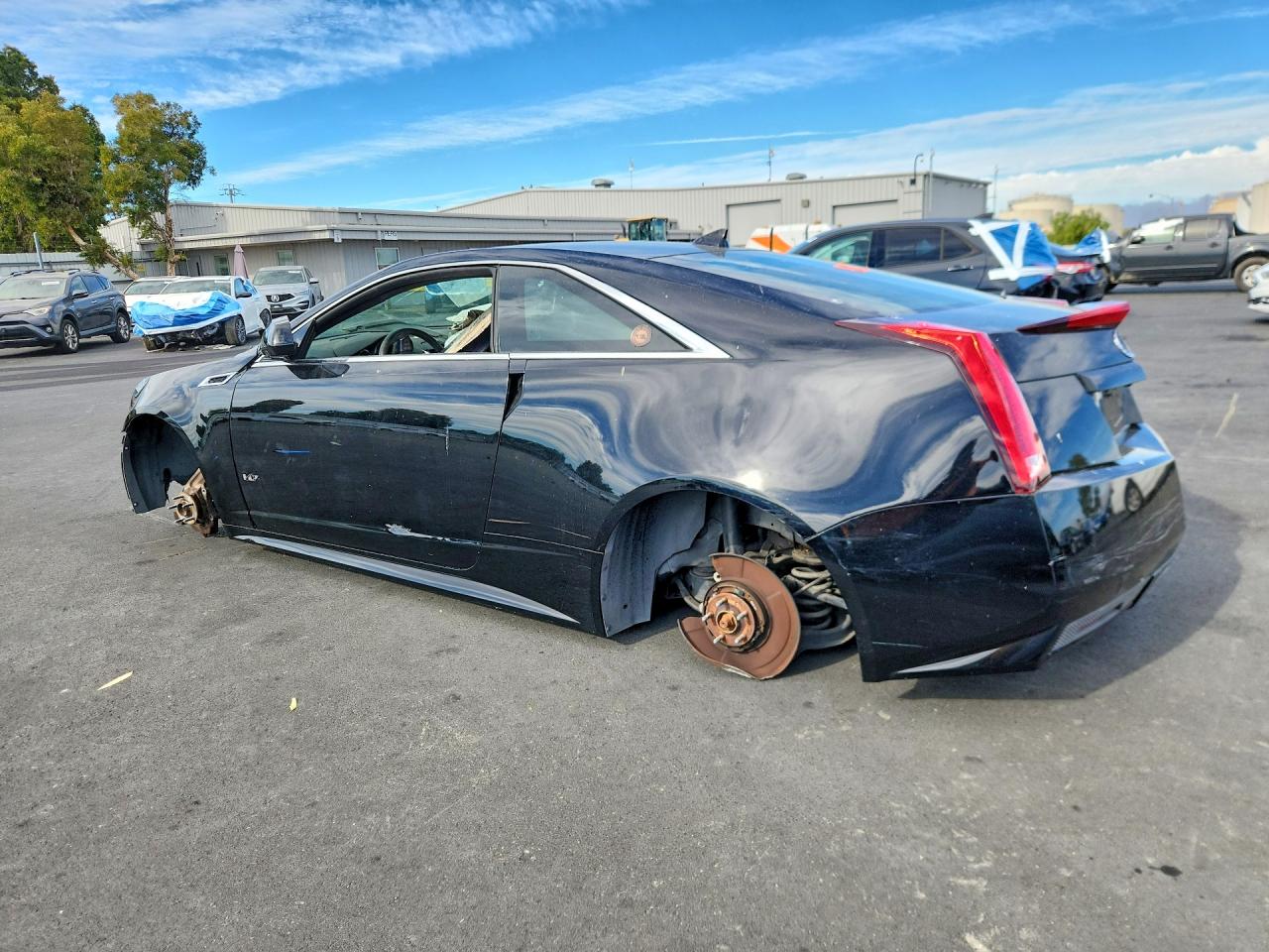2011 Cadillac Cts-v Black vin: 1G6DV1EP0B0130090