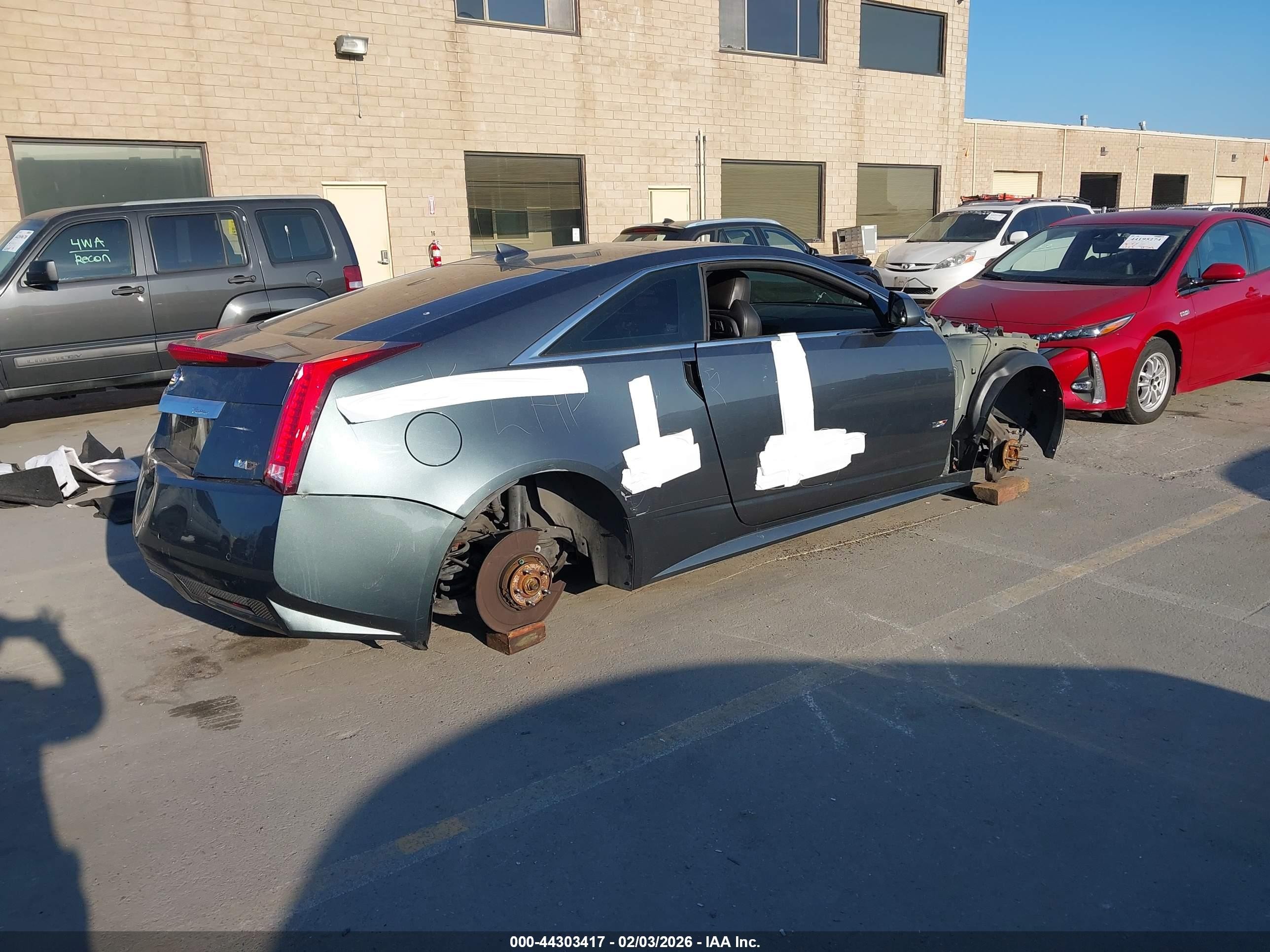 2011 Cadillac Cts-v   Black vin: 1G6DV1EP1B0159064