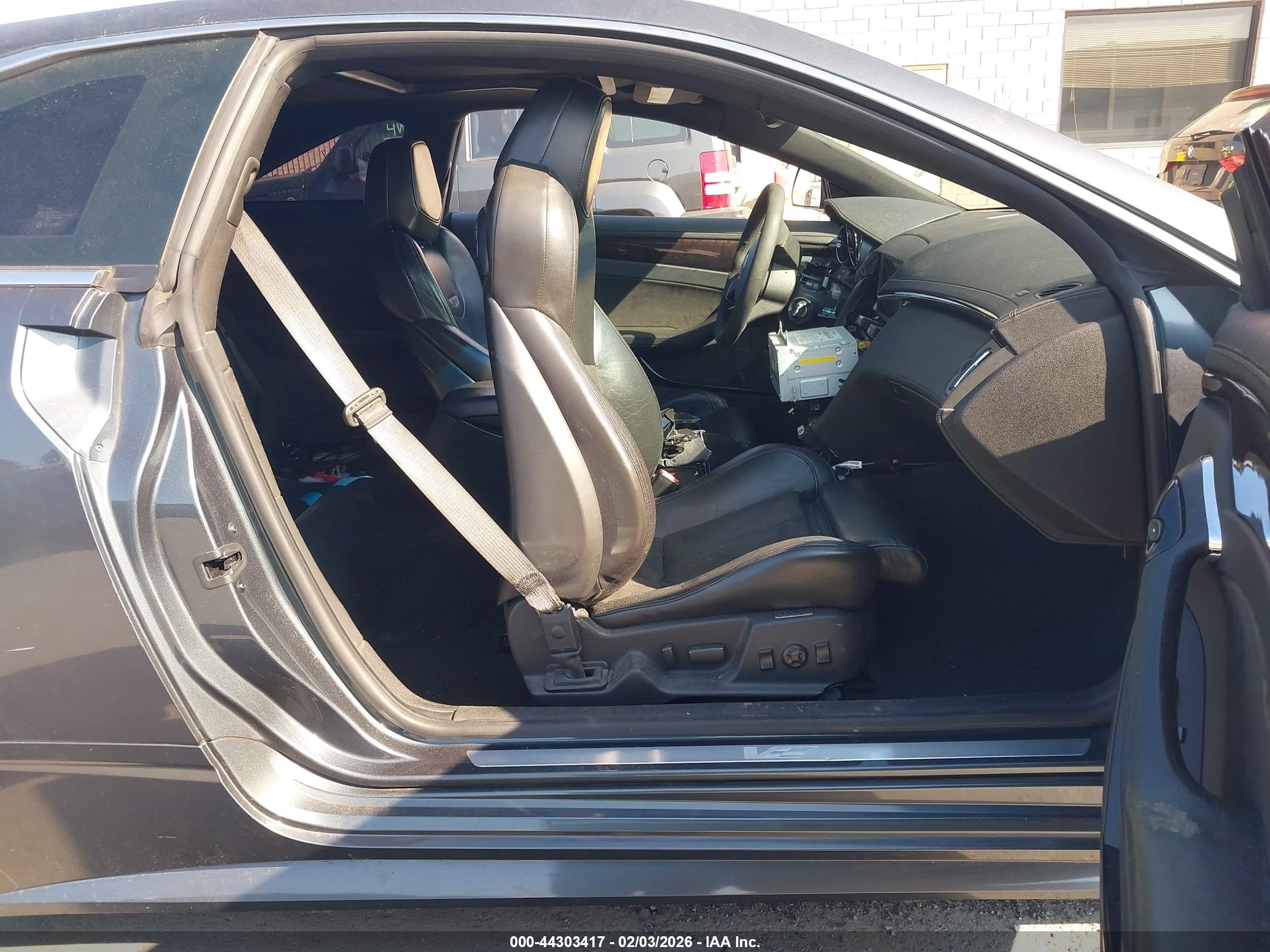 2011 Cadillac Cts-v   Black vin: 1G6DV1EP1B0159064