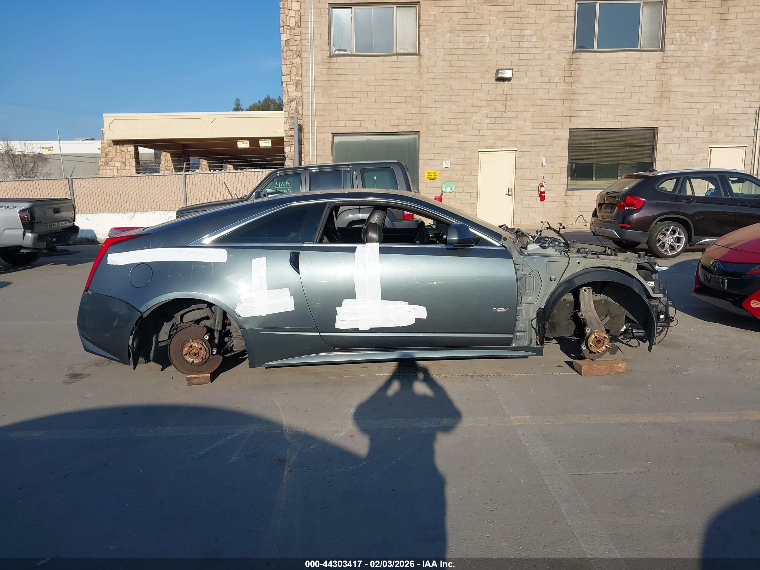 2011 Cadillac Cts-v   Black vin: 1G6DV1EP1B0159064