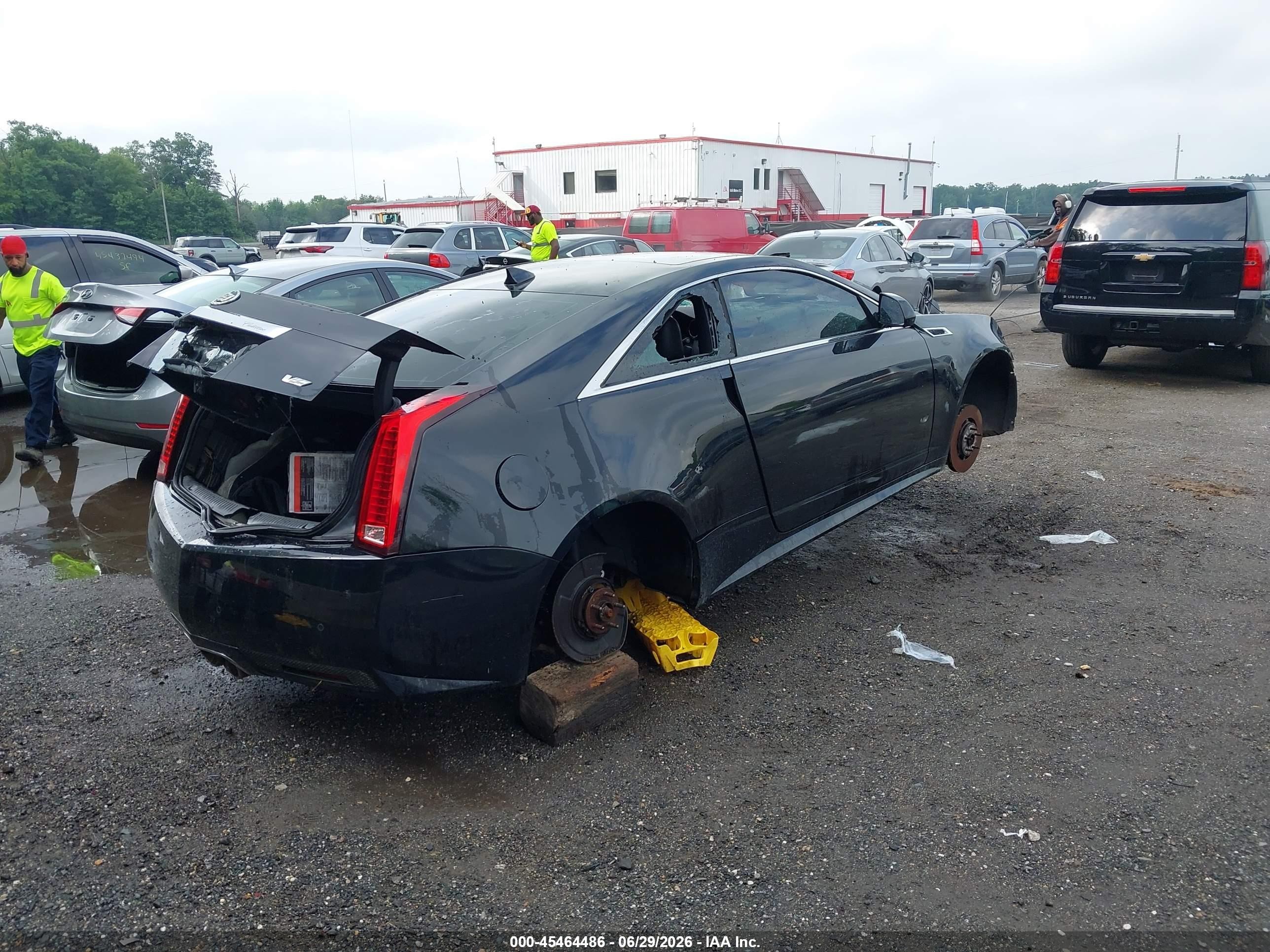 2012 Cadillac Cts-v Black vin: 1G6DV1EP1C0146090