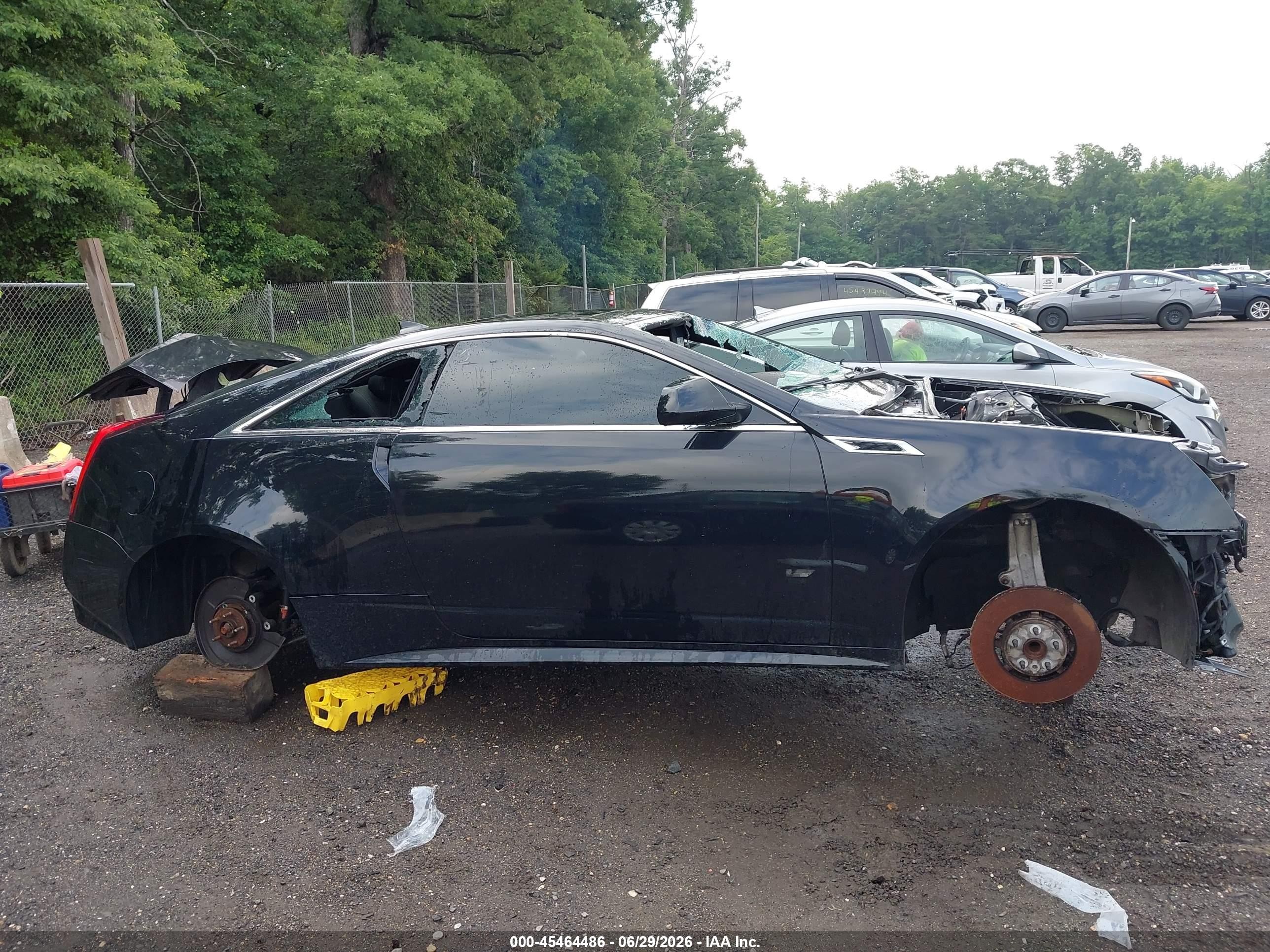 2012 Cadillac Cts-v Black vin: 1G6DV1EP1C0146090