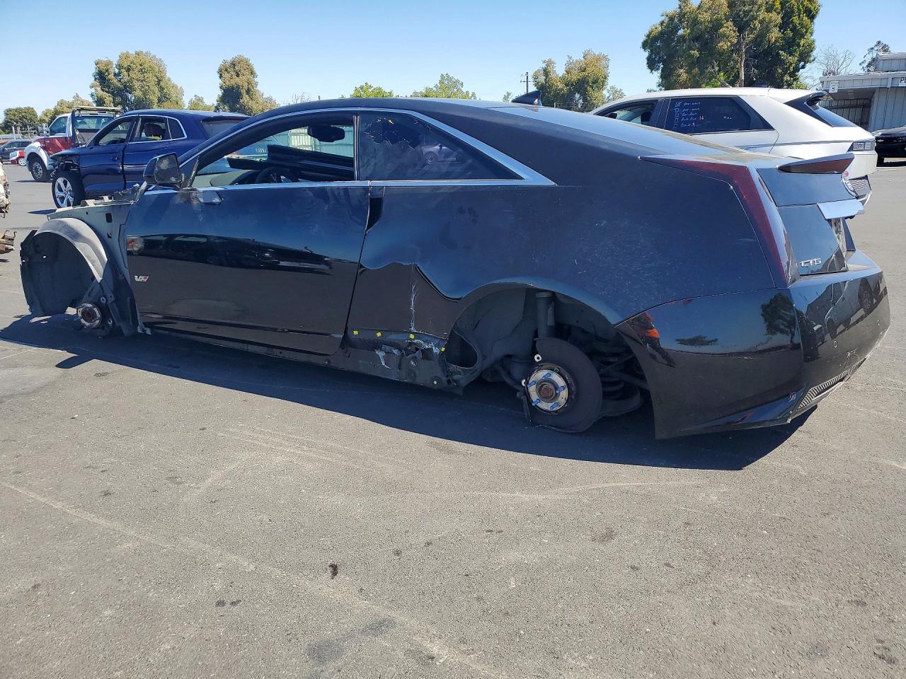 2014 Cadillac Cts-v Black vin: 1G6DV1EP1E0149624