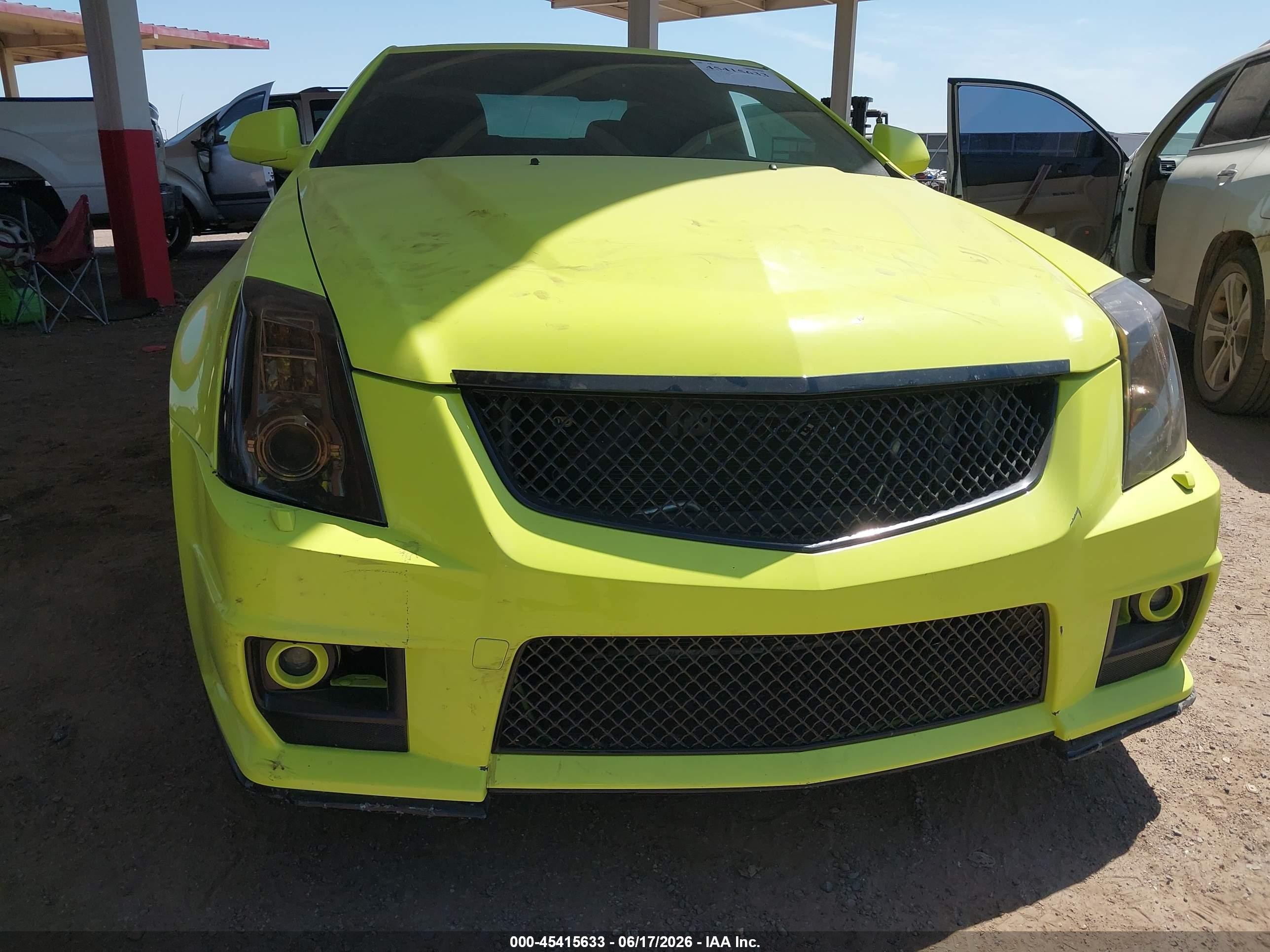 2015 Cadillac Cts-v   Green vin: 1G6DV1EP1F0100215