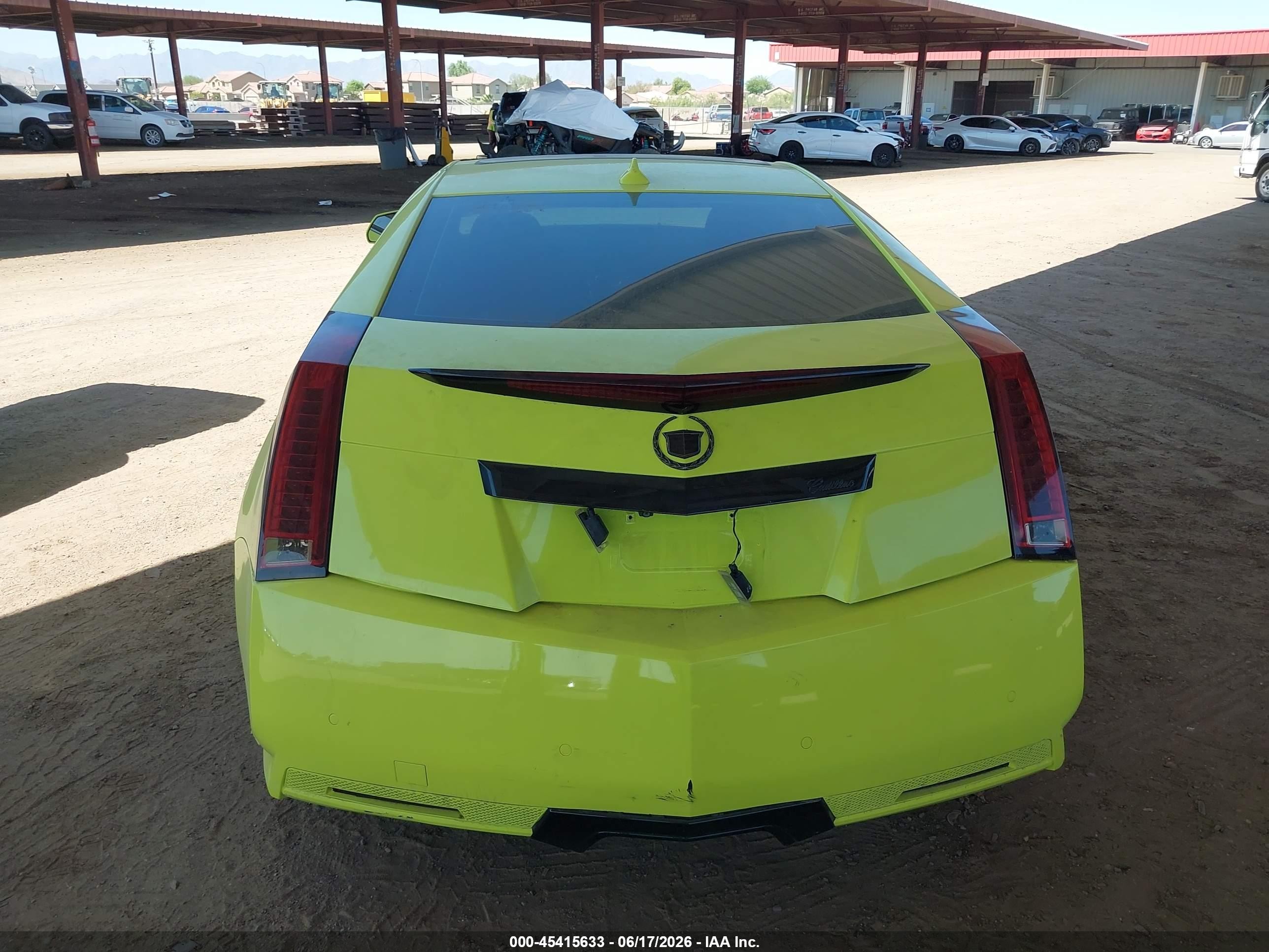 2015 Cadillac Cts-v   Green vin: 1G6DV1EP1F0100215