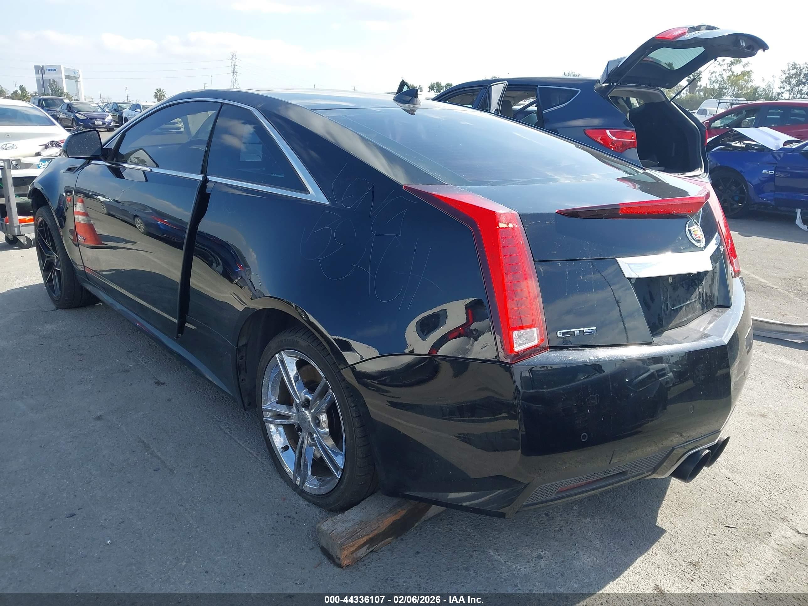 2013 Cadillac Cts-v   Black vin: 1G6DV1EP3D0107096