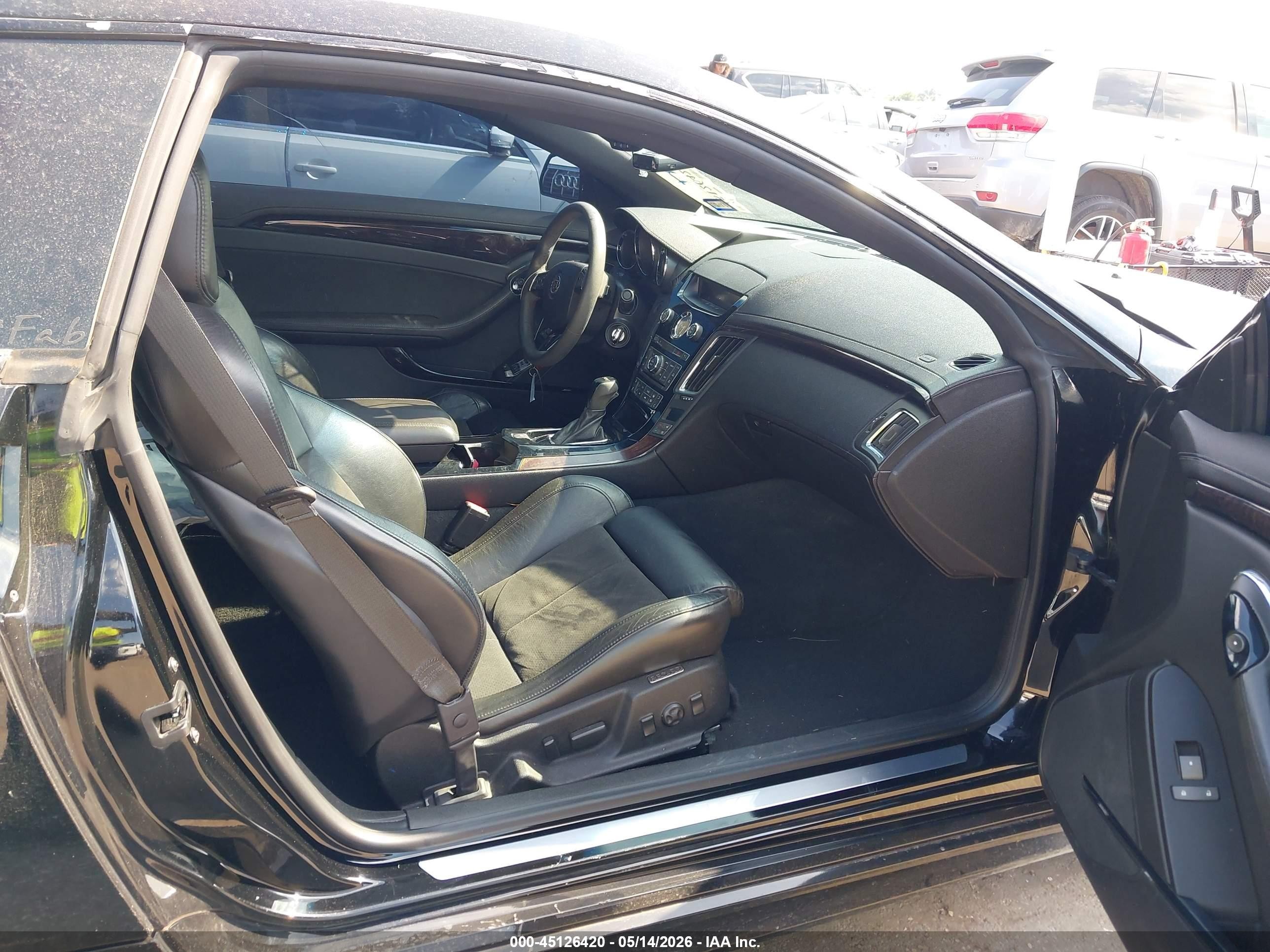 2011 Cadillac Cts-v   Black vin: 1G6DV1EP4B0121022