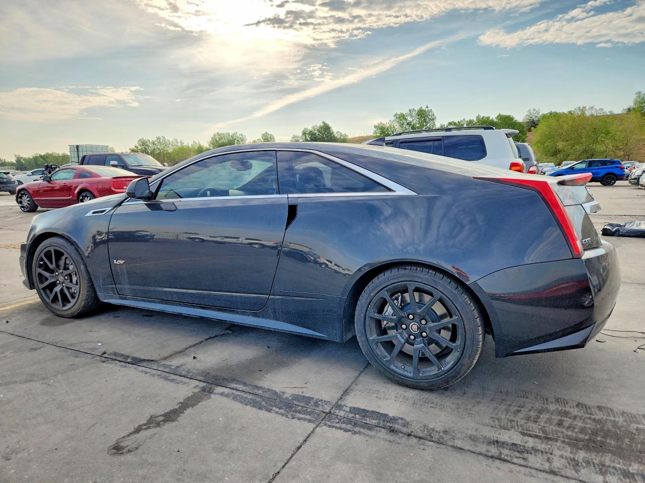 2012 Cadillac Cts-v Charcoal vin: 1G6DV1EP4C0115805