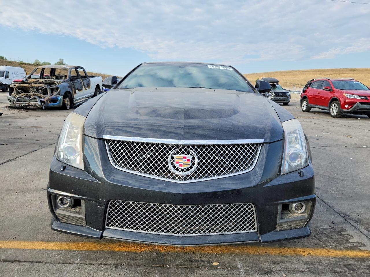 2012 Cadillac Cts-v Charcoal vin: 1G6DV1EP4C0115805