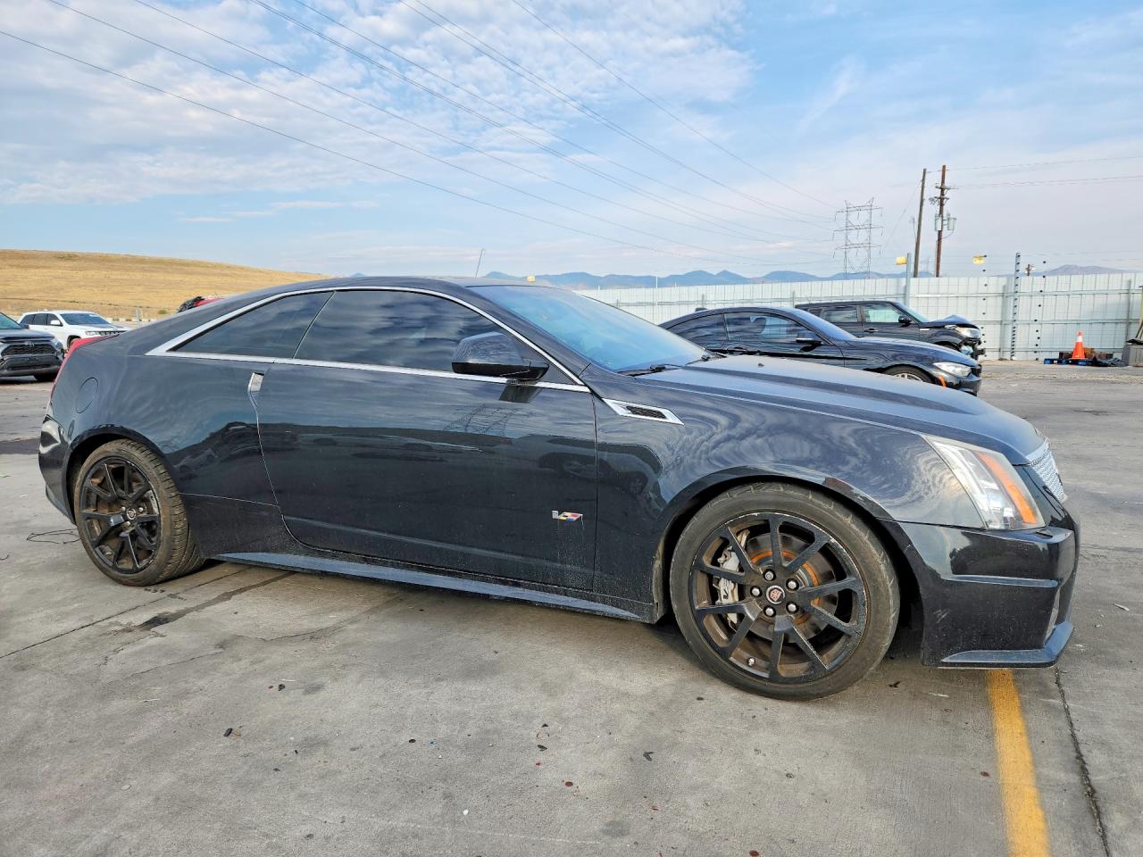 2012 Cadillac Cts-v Charcoal vin: 1G6DV1EP4C0115805