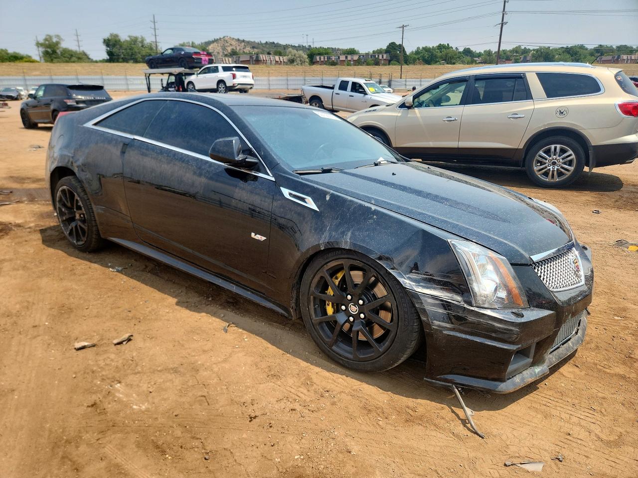 2014 Cadillac Cts-v Black vin: 1G6DV1EP4E0142327