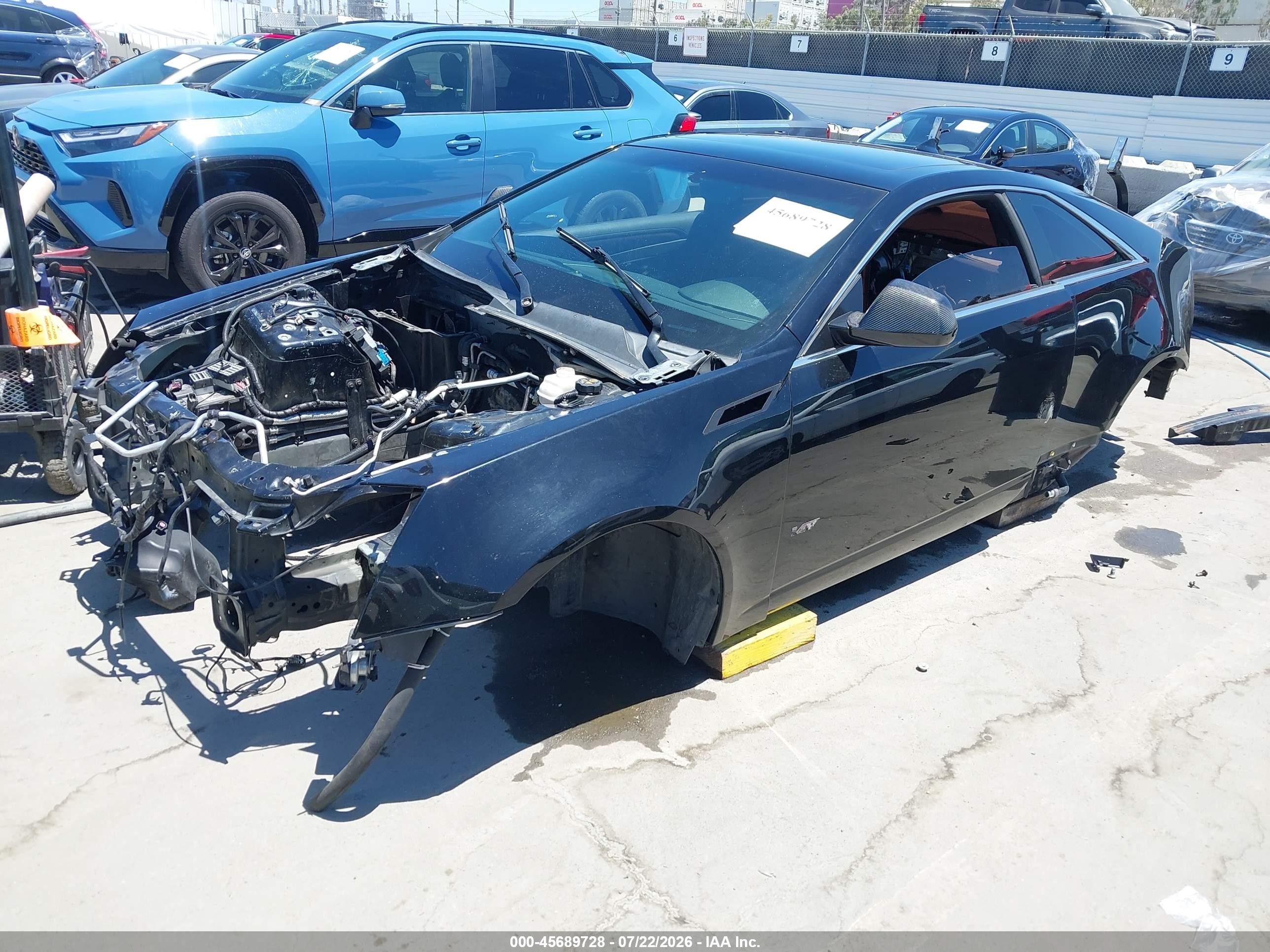 2011 Cadillac Cts-v   Black vin: 1G6DV1EP5B0112510