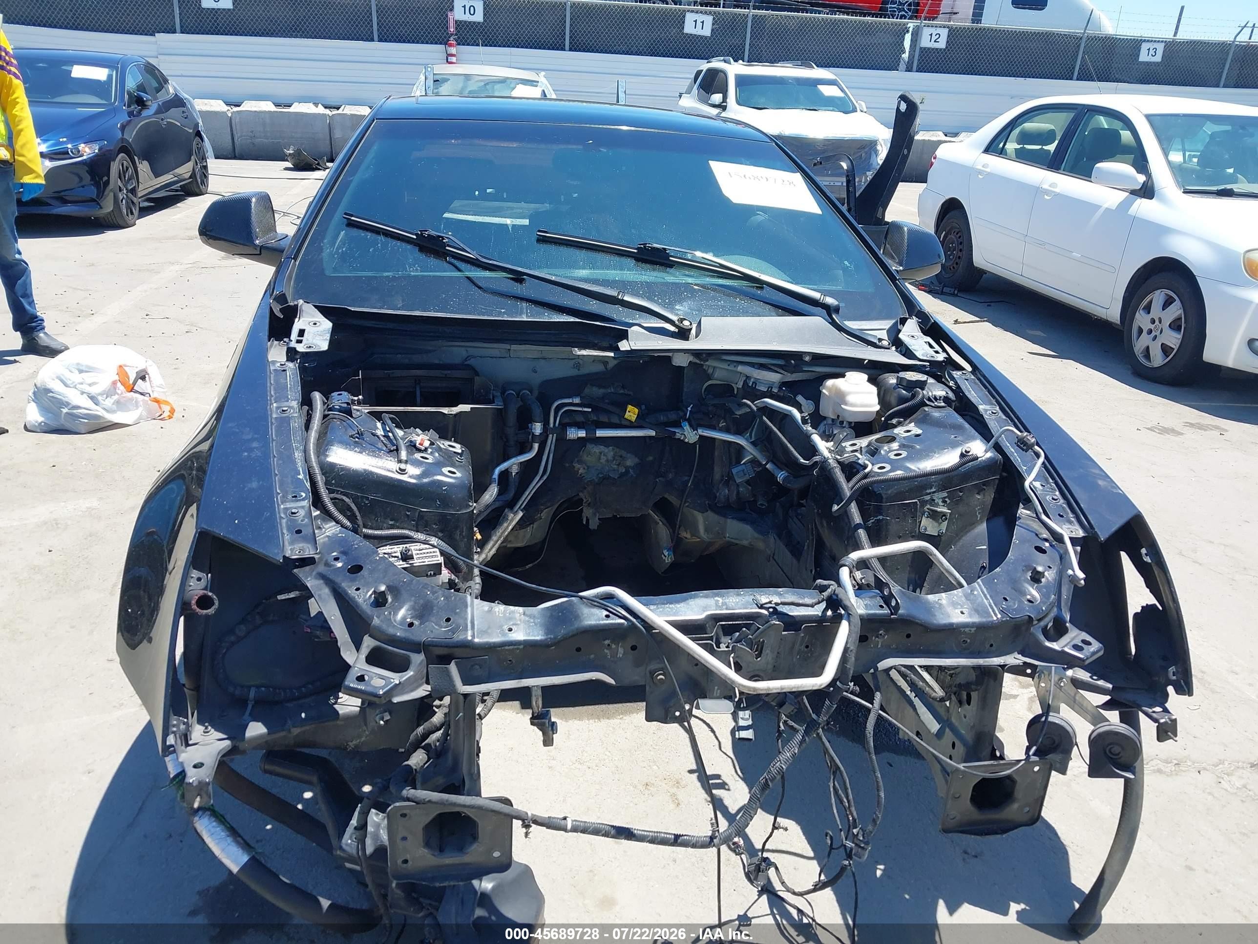 2011 Cadillac Cts-v   Black vin: 1G6DV1EP5B0112510