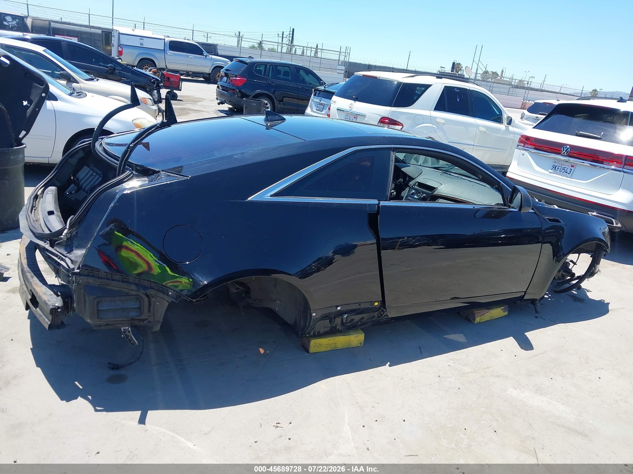 2011 Cadillac Cts-v   Black vin: 1G6DV1EP5B0112510