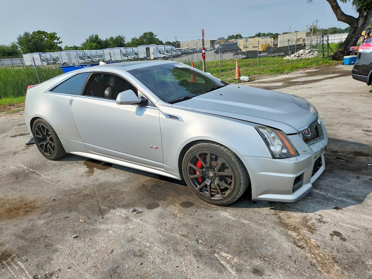 2013 Cadillac Cts-v Silver vin: 1G6DV1EP7D0155233