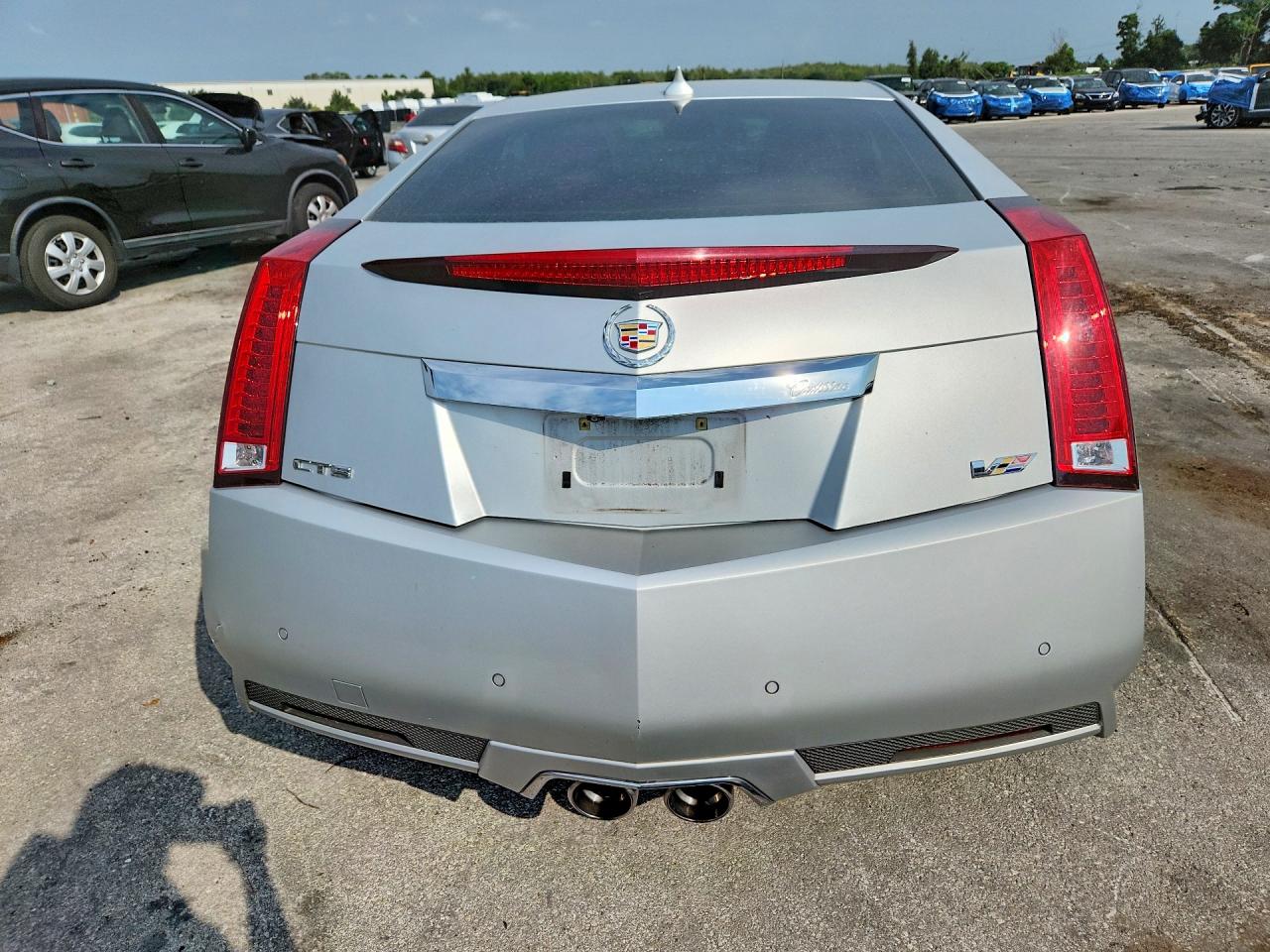 2013 Cadillac Cts-v Silver vin: 1G6DV1EP7D0155233