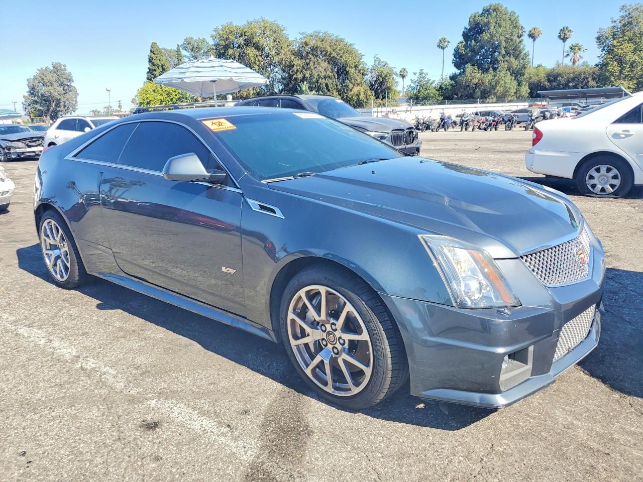 2011 Cadillac Cts-v Серый vin: 1G6DV1EPXB0103544