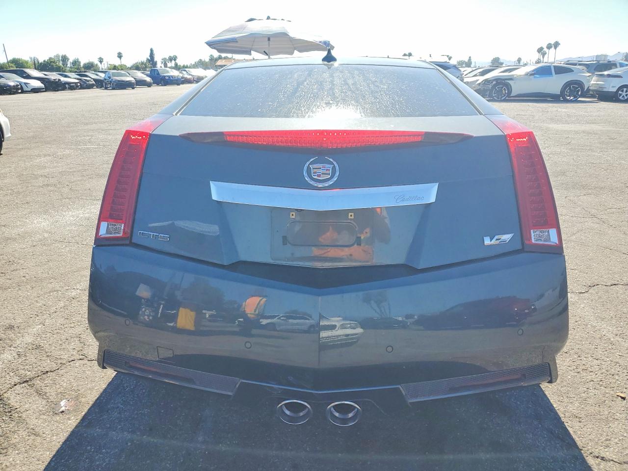 2011 Cadillac Cts-v Серый vin: 1G6DV1EPXB0103544